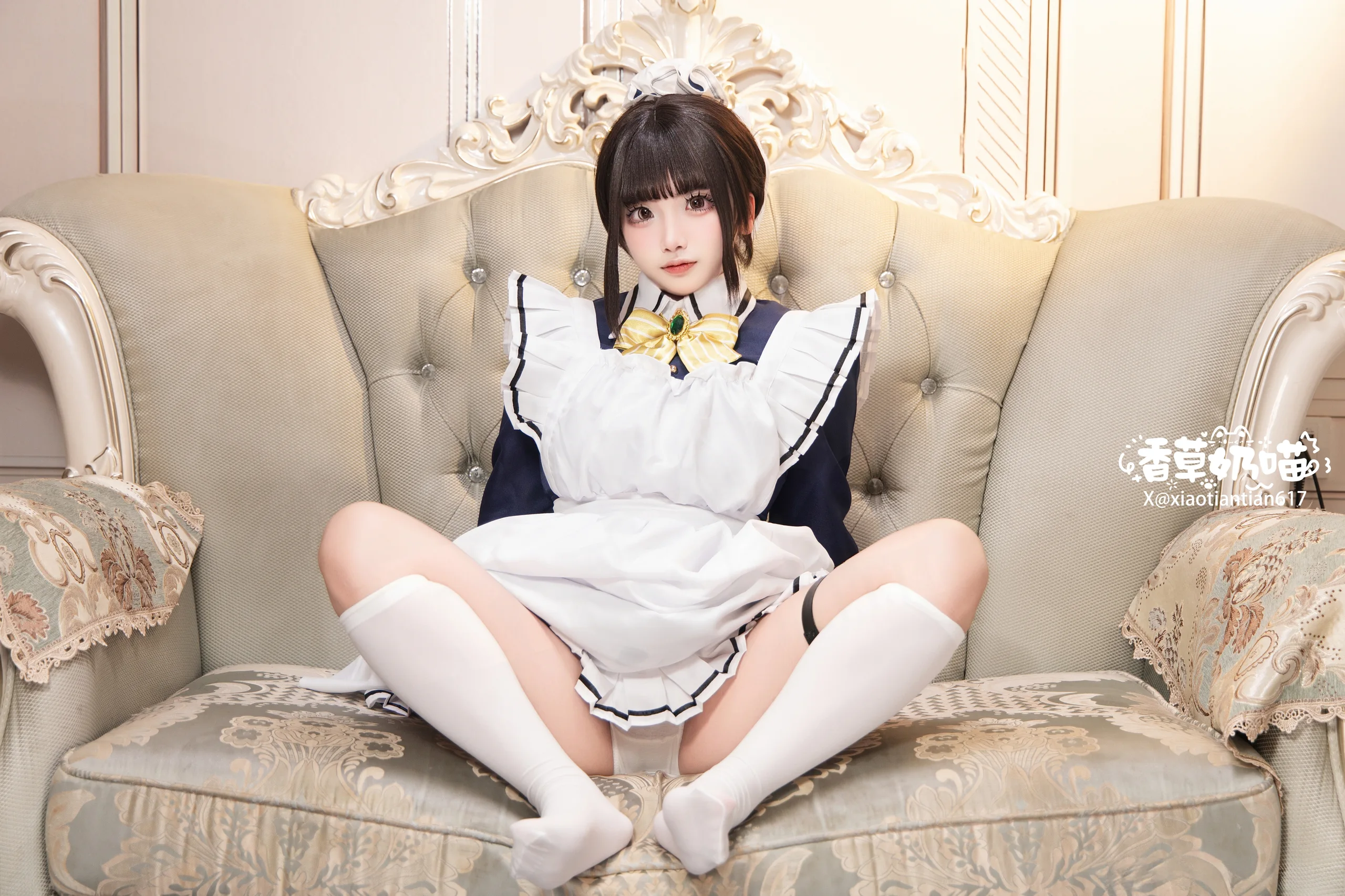 香草奶喵筱田甜 星光咖啡馆与死神之蝶 四季夏目·枣子姐 - 第15张写真大图