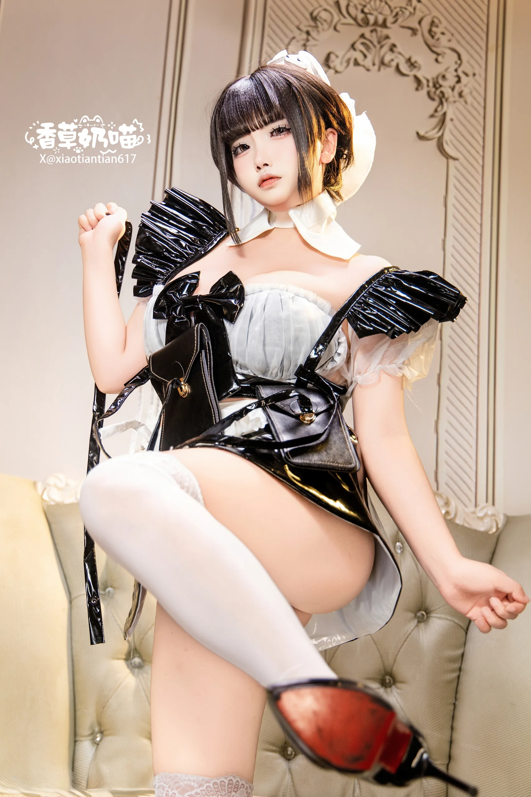 香草奶喵筱田甜 星光咖啡馆与死神之蝶 四季夏目·枣子姐 - 第19张写真大图