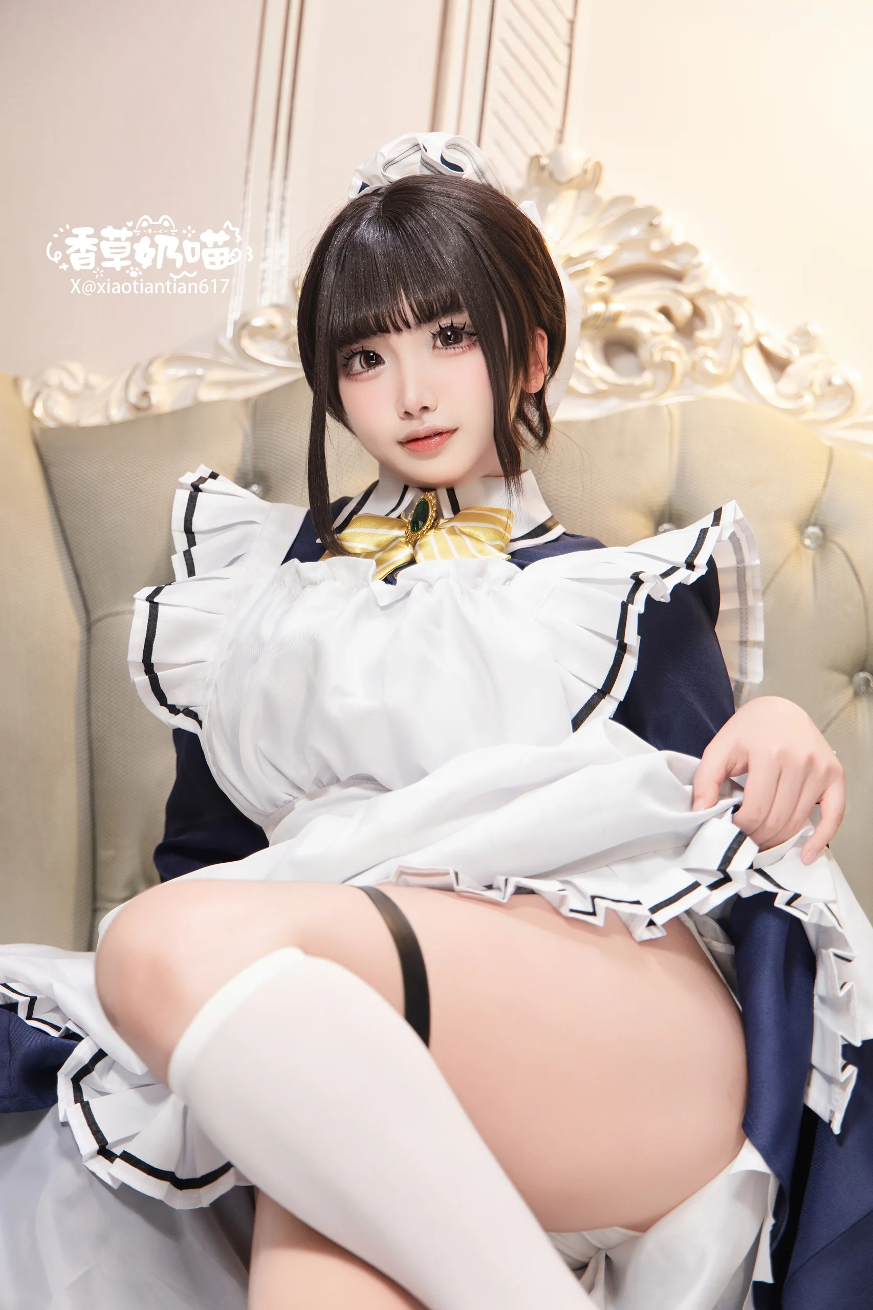香草奶喵筱田甜 星光咖啡馆与死神之蝶 四季夏目·枣子姐 - 第23张写真大图
