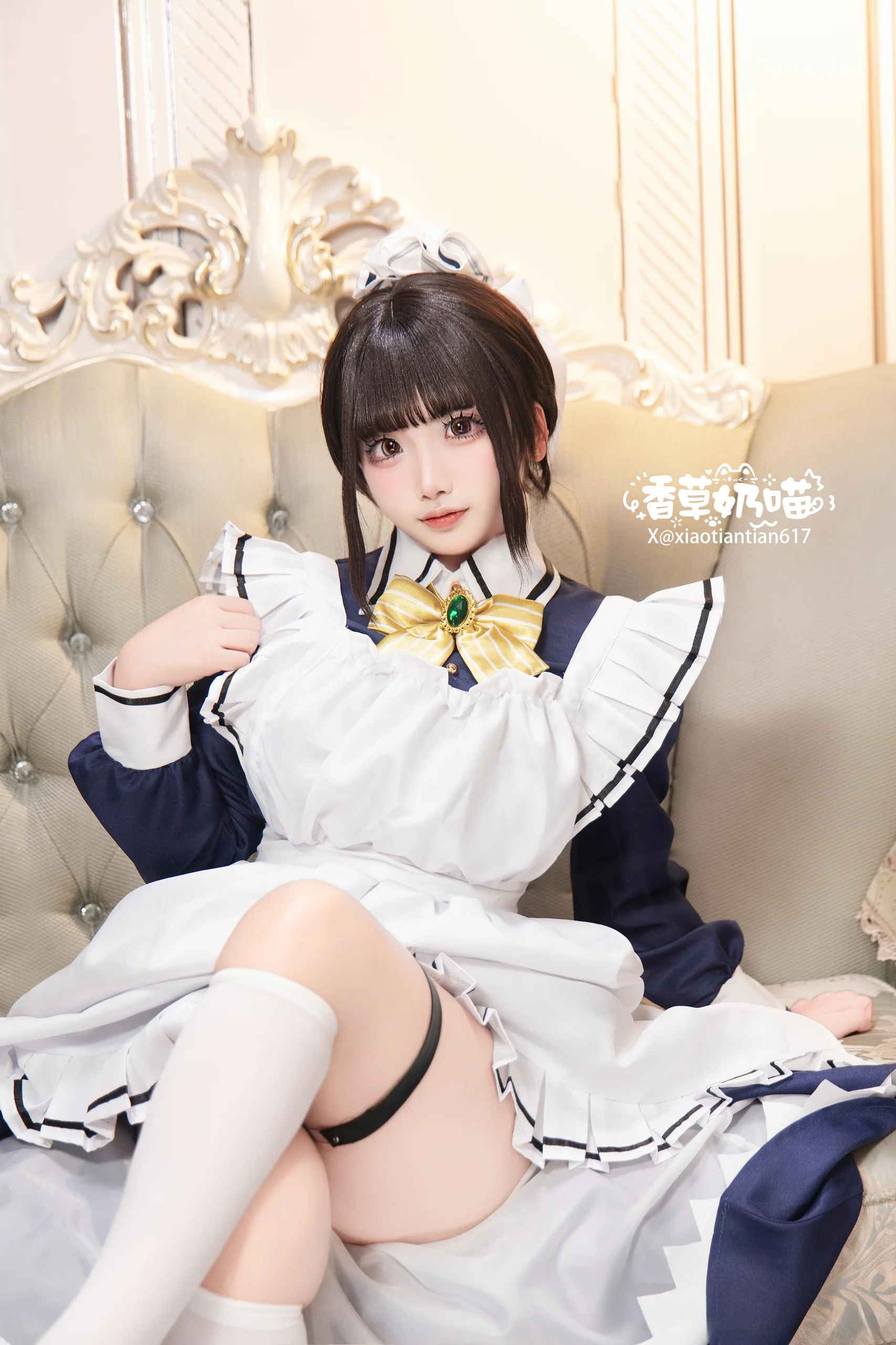 香草奶喵筱田甜 星光咖啡馆与死神之蝶 四季夏目·枣子姐 - 第6张写真大图
