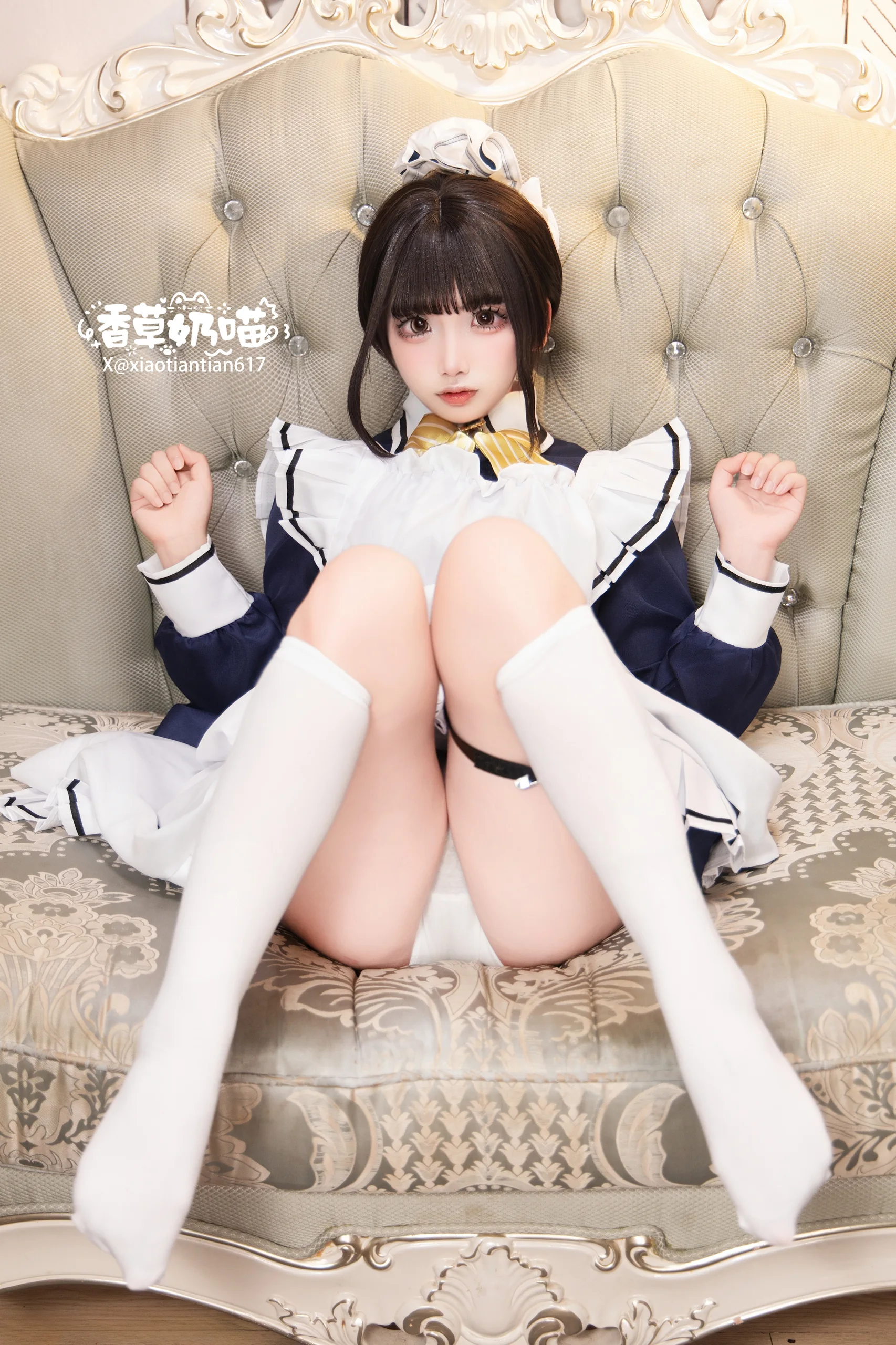香草奶喵筱田甜 星光咖啡馆与死神之蝶 四季夏目·枣子姐 - 第8张写真大图