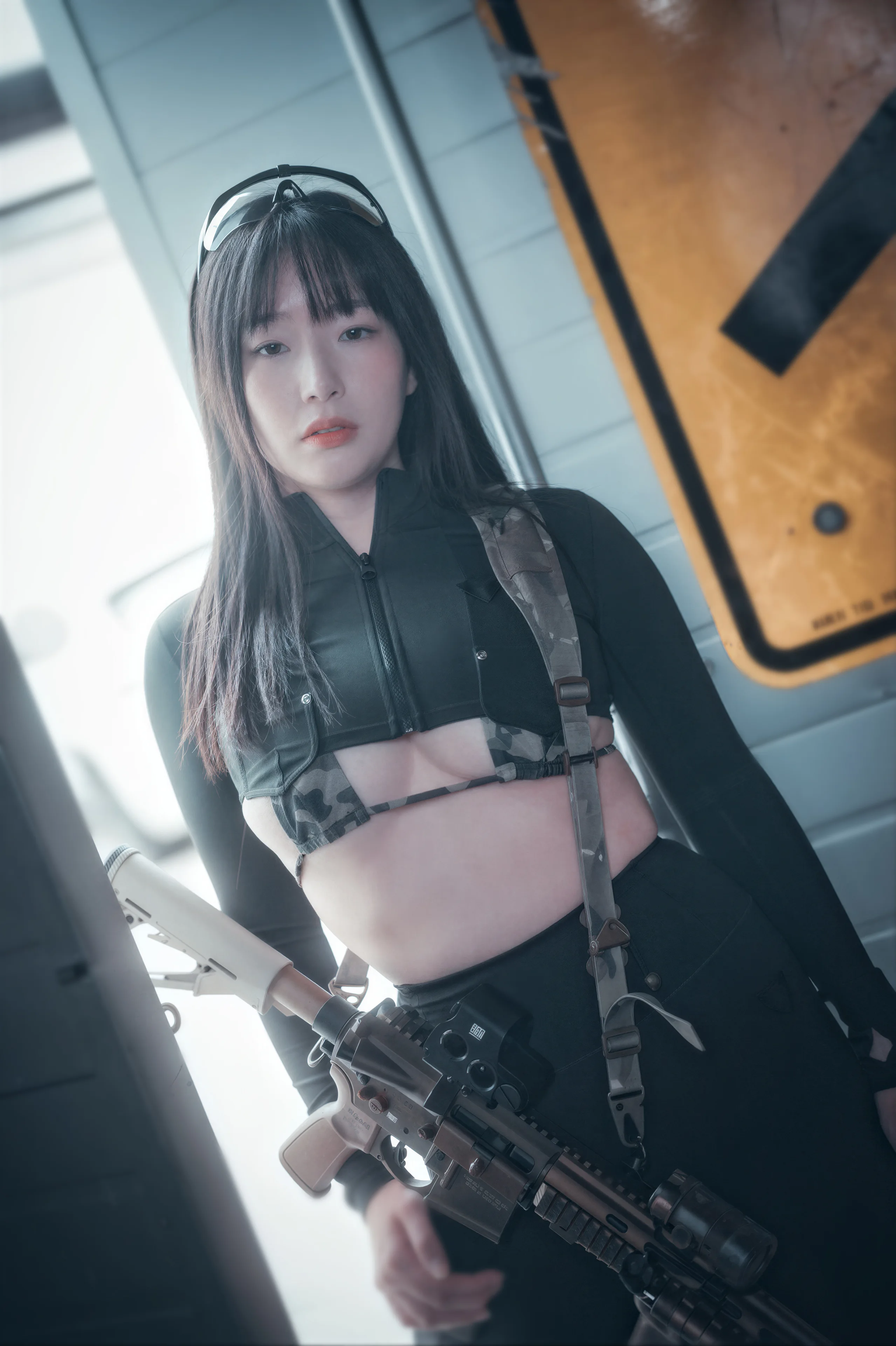 DJAWA Photo – Pia Loose and Tight Combat Green & Camo77P／588MB - 第12张写真大图
