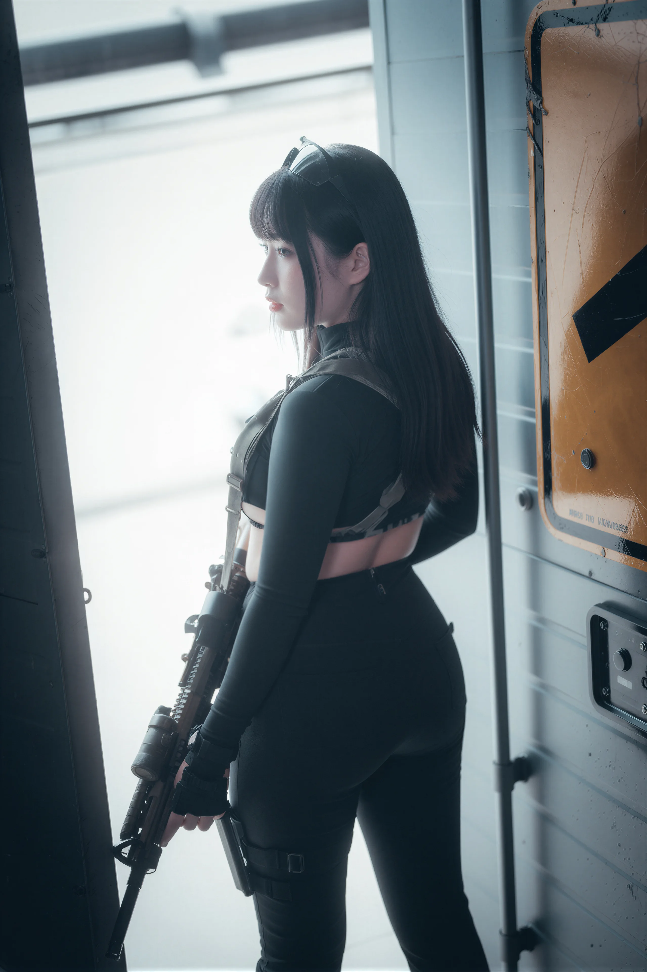 DJAWA Photo – Pia Loose and Tight Combat Green & Camo77P／588MB - 第30张写真大图
