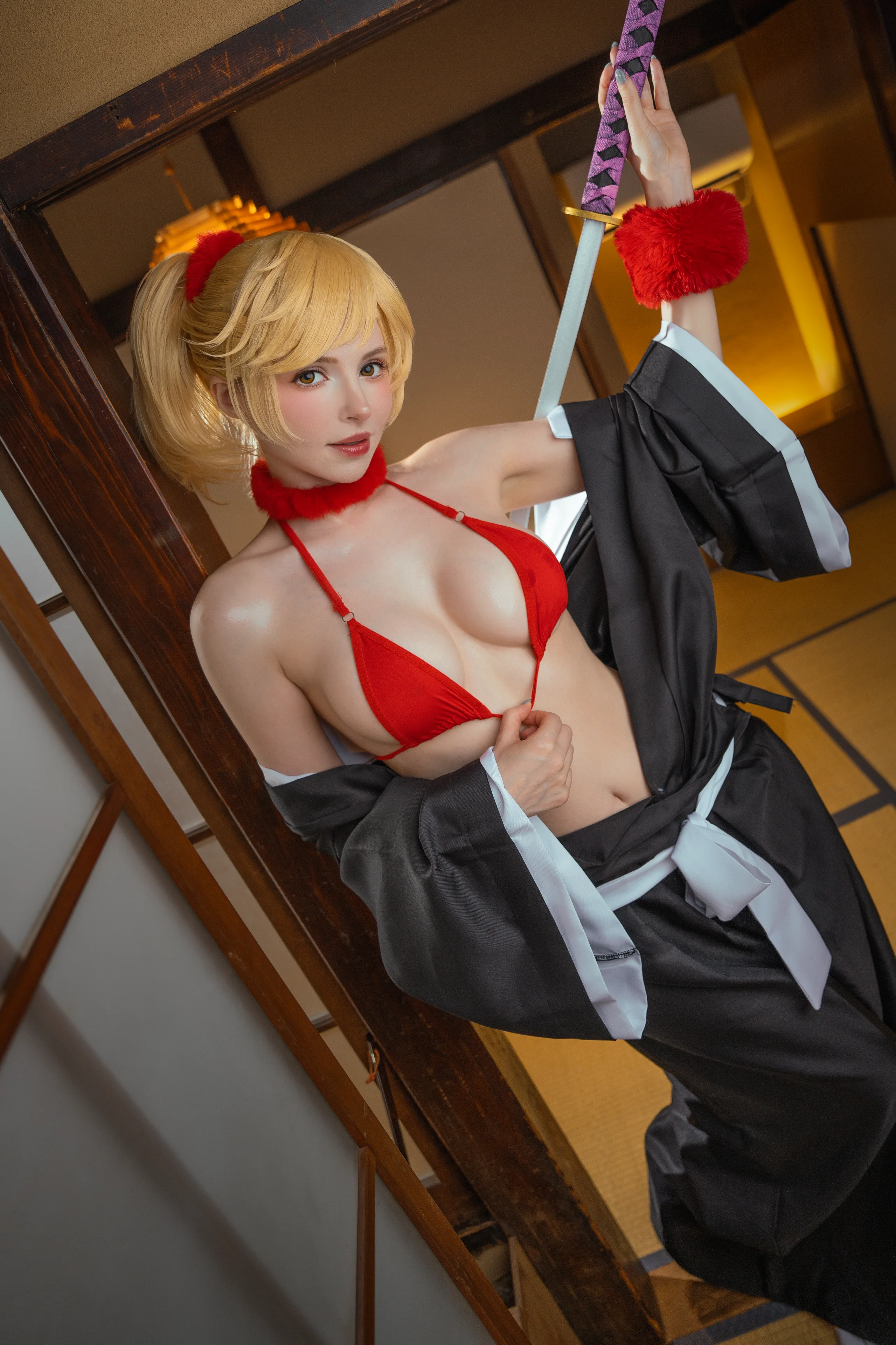 Peach milky Naru Jurinna 30P - 第4张写真大图