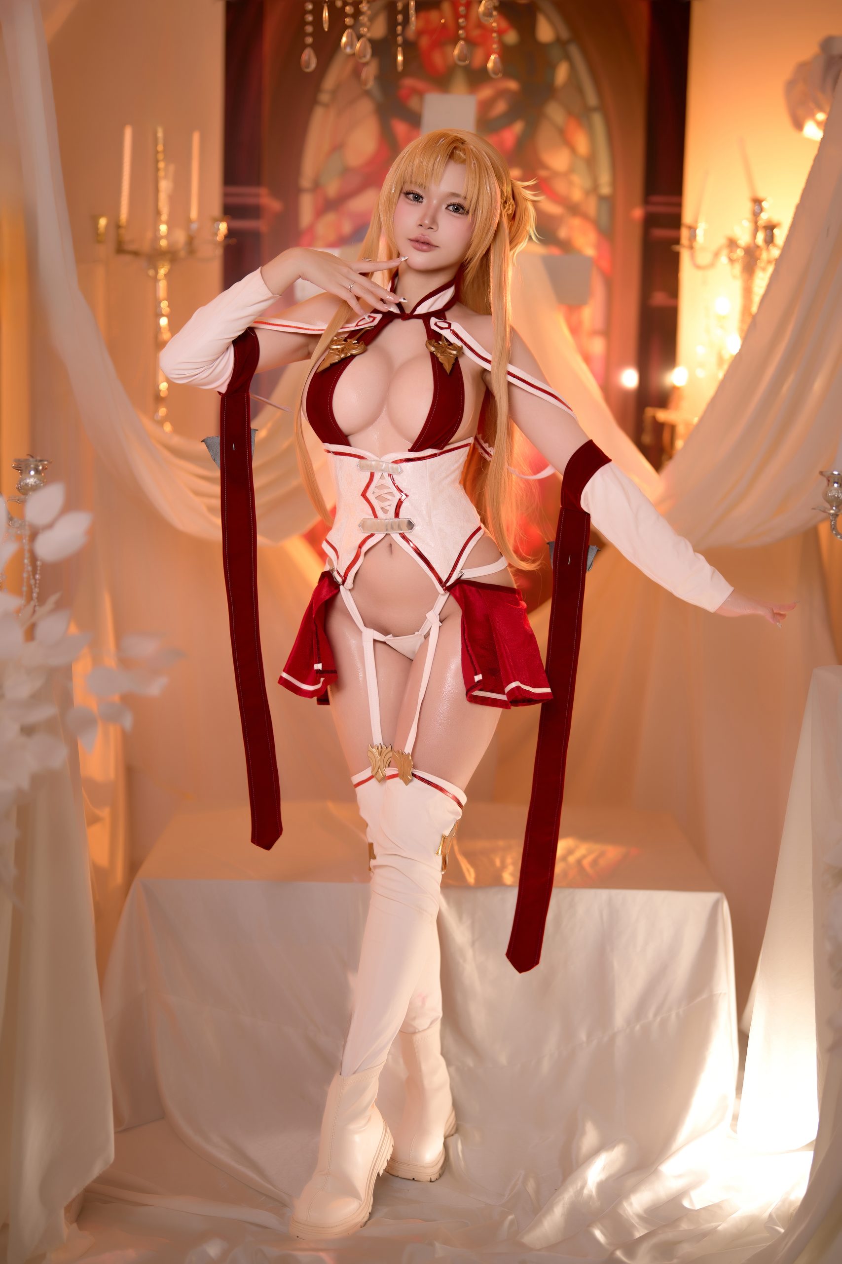 《刀剑神域》结城明日奈写真特辑：芝妮独特神韵档案 - 第4张写真大图