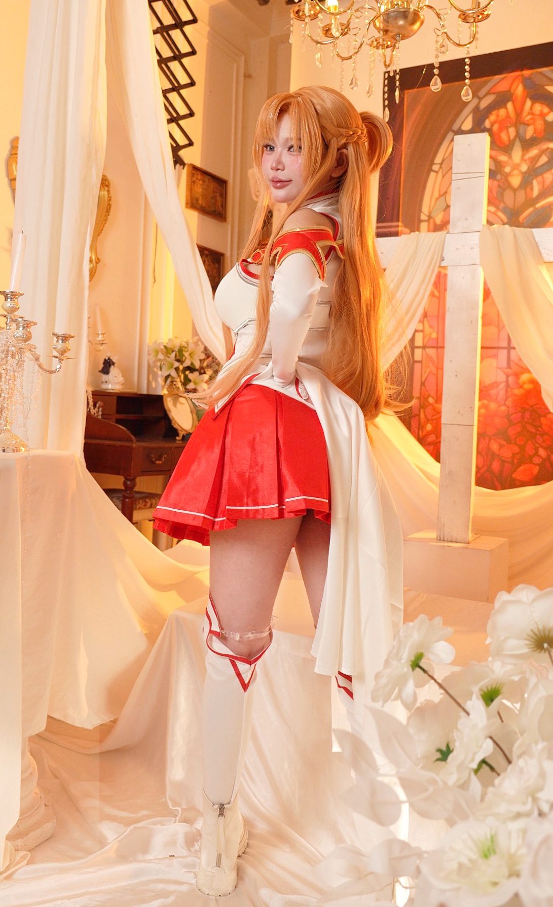 《刀剑神域》结城明日奈写真特辑：芝妮独特神韵档案 - 第40张写真大图