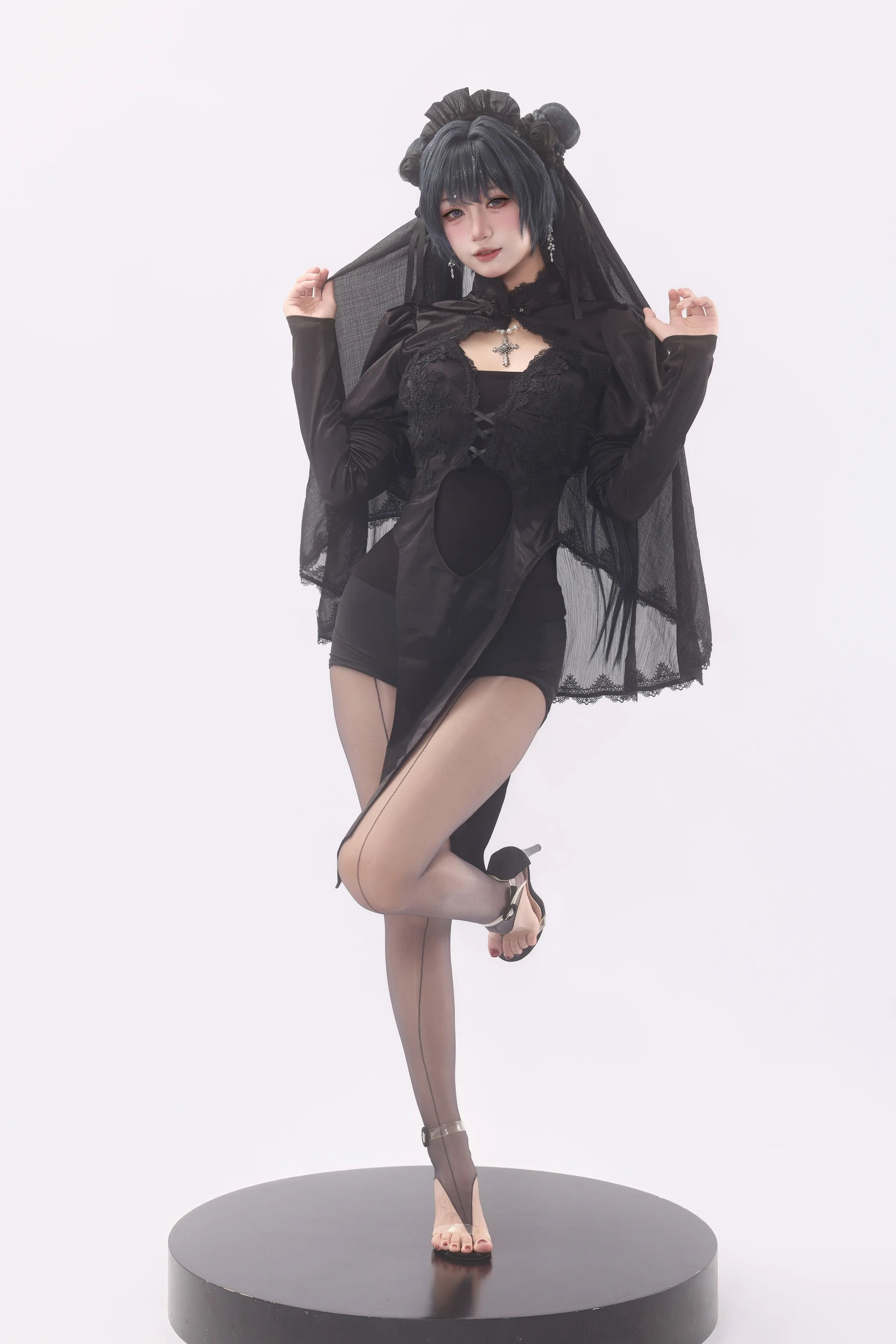 柒柒要乖哦 蔚蓝档案 龙华妃咲 花嫁 85P - 第13张写真大图