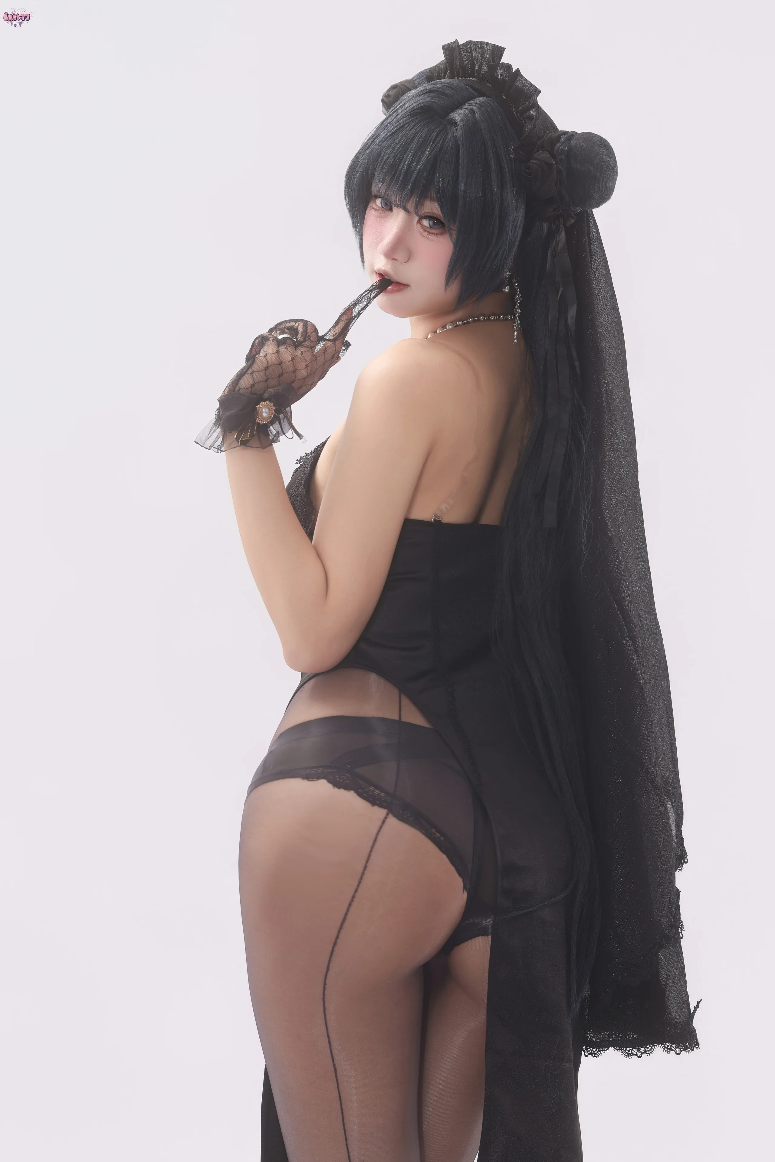 柒柒要乖哦 蔚蓝档案 龙华妃咲 花嫁 85P - 第17张写真大图