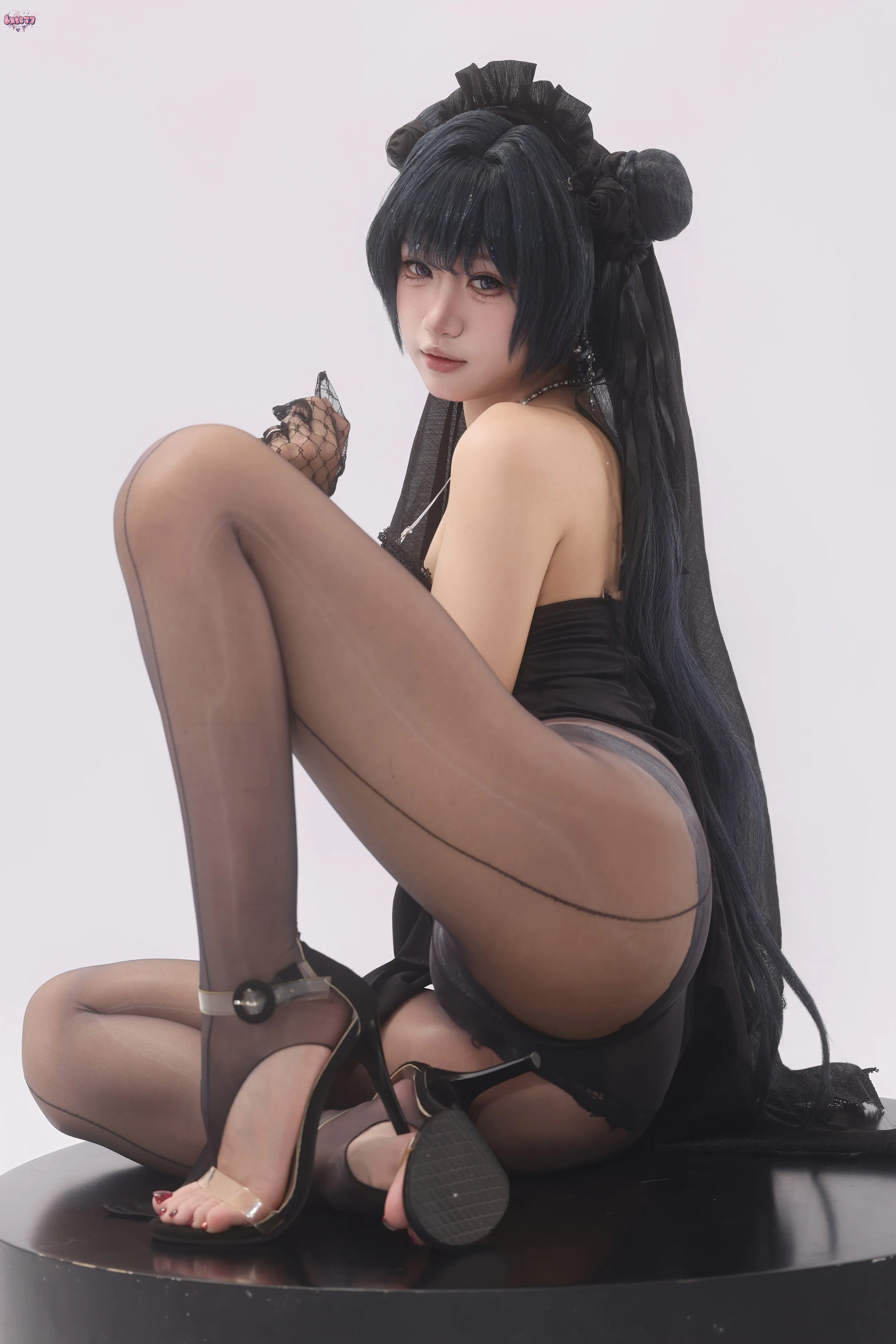 柒柒要乖哦 蔚蓝档案 龙华妃咲 花嫁 85P - 第19张写真大图
