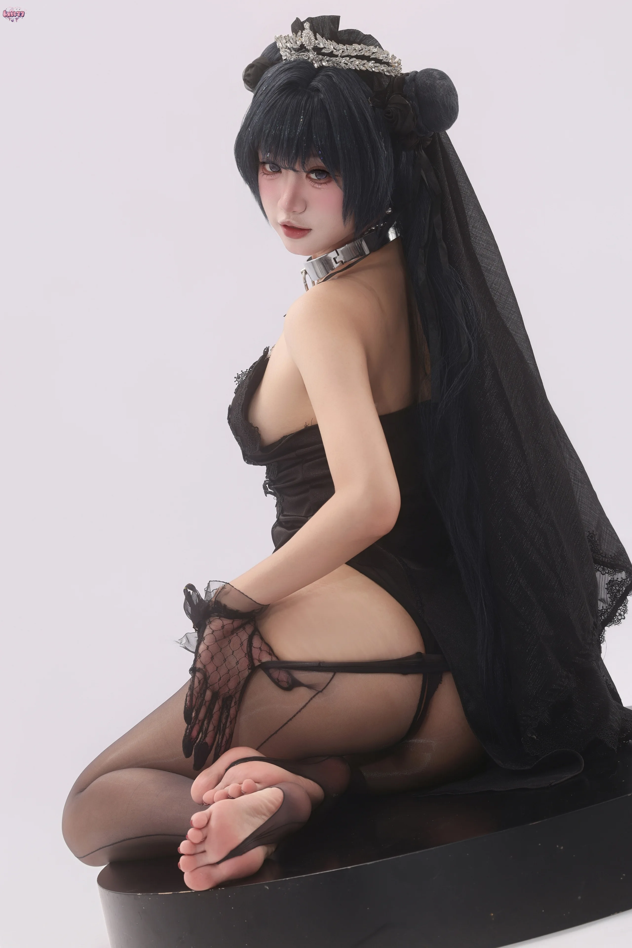 柒柒要乖哦 蔚蓝档案 龙华妃咲 花嫁 85P - 第35张写真大图