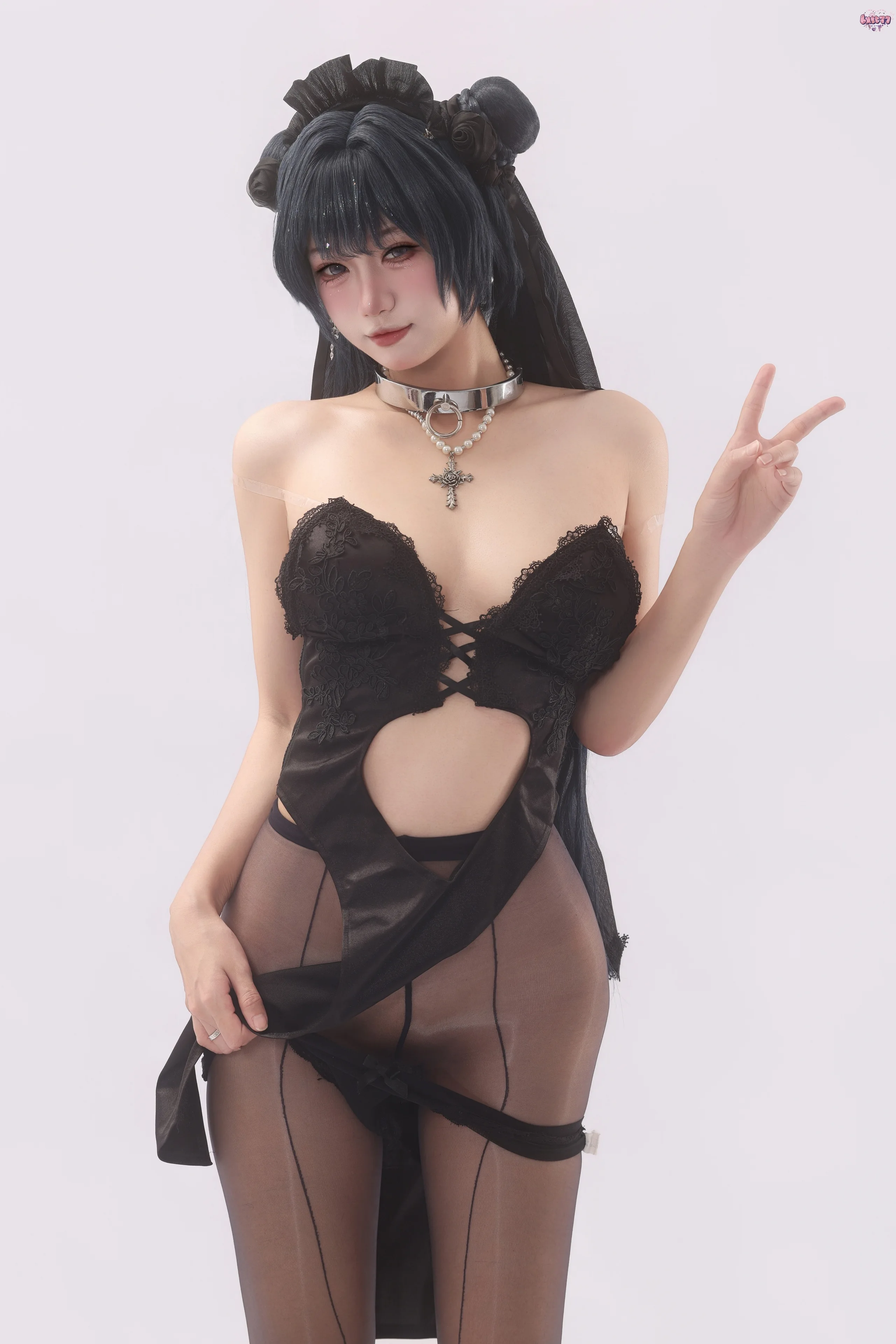柒柒要乖哦 蔚蓝档案 龙华妃咲 花嫁 85P - 第63张写真大图