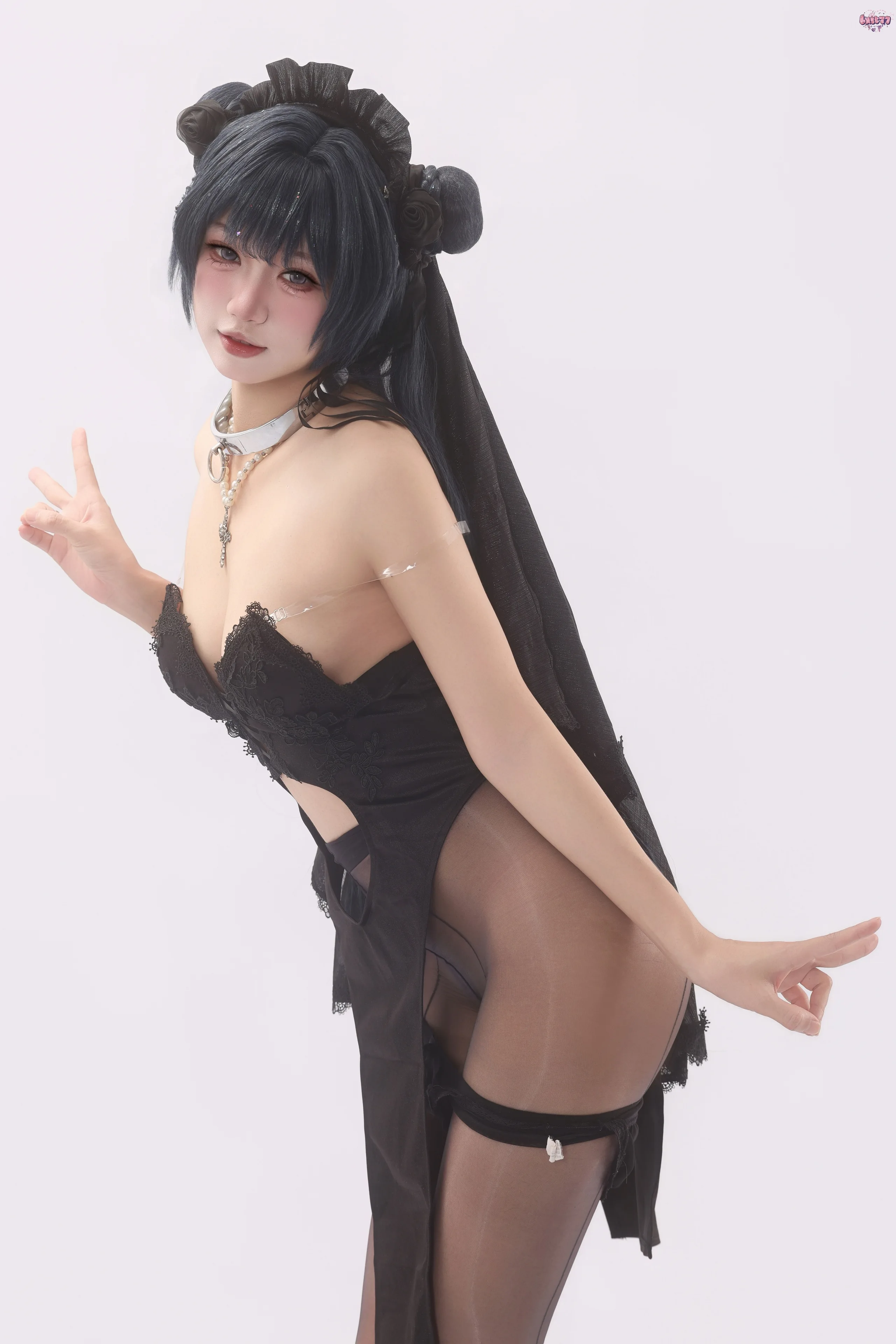 柒柒要乖哦 蔚蓝档案 龙华妃咲 花嫁 85P - 第64张写真大图