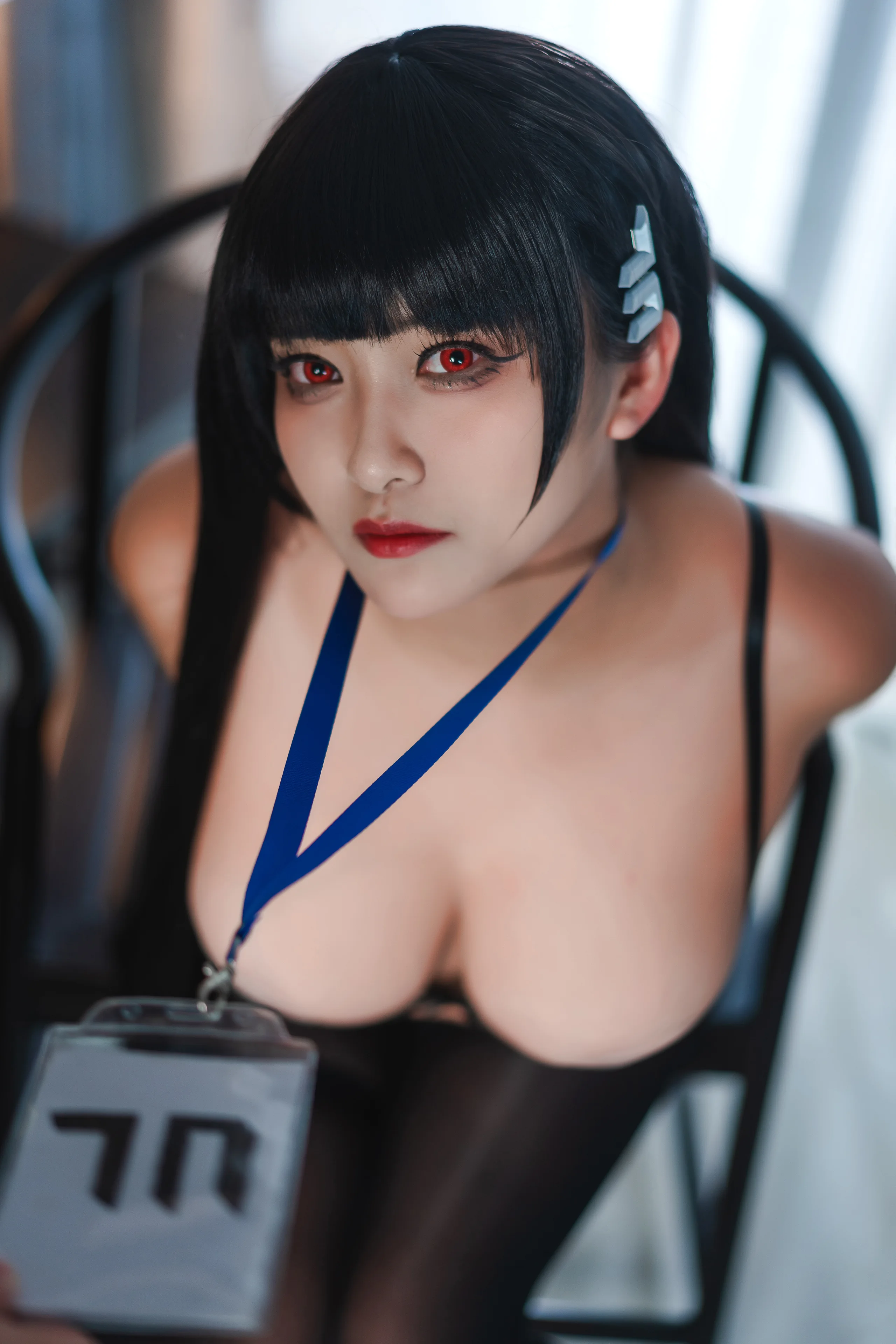 洛璃 LoLiSAMA 蔚蓝档案 调月莉音 72P - 第56张写真大图