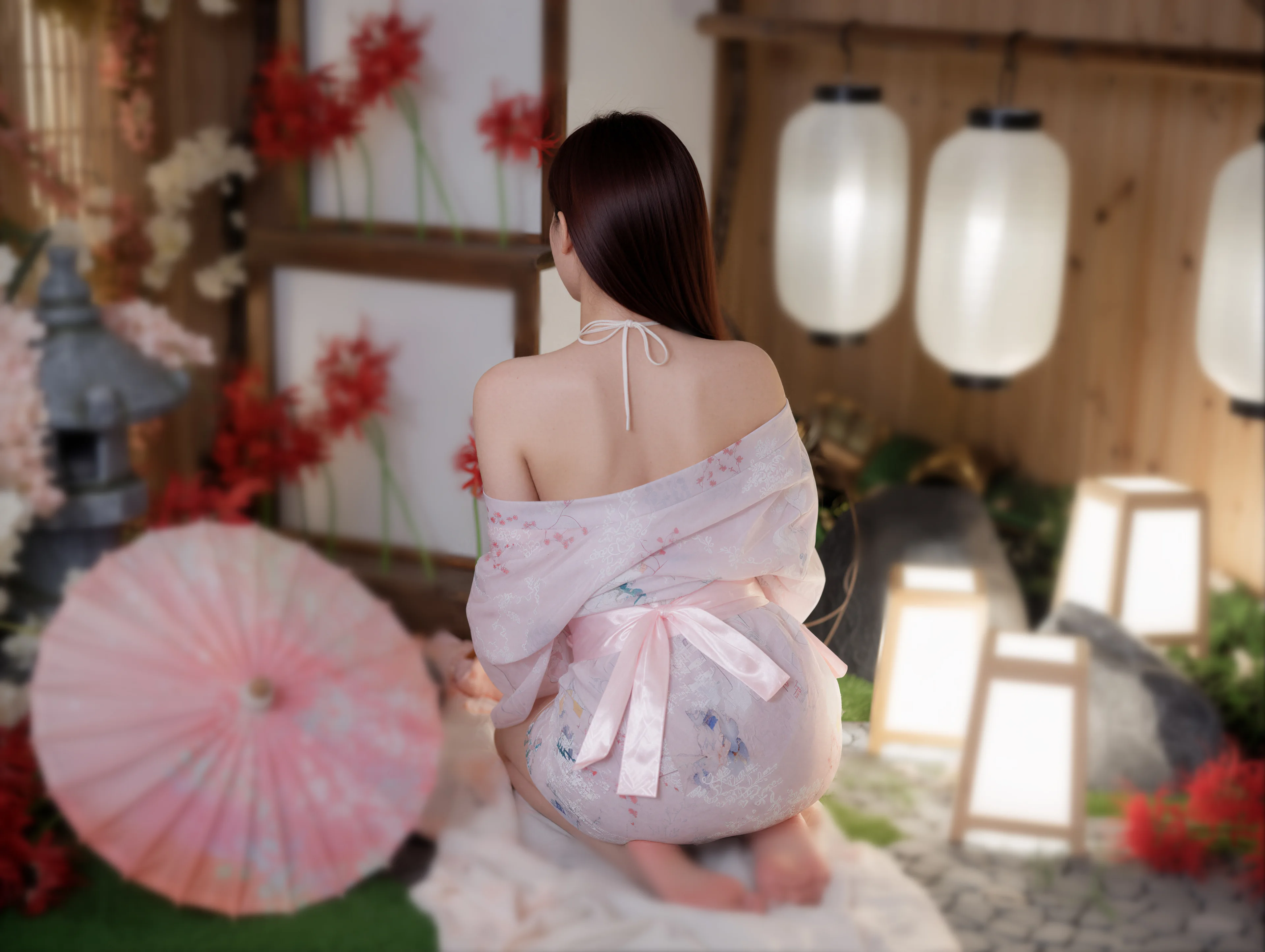 Bimilstory Hayun - Vol.16 Cherry Blossom Date 61P - 第57张写真大图