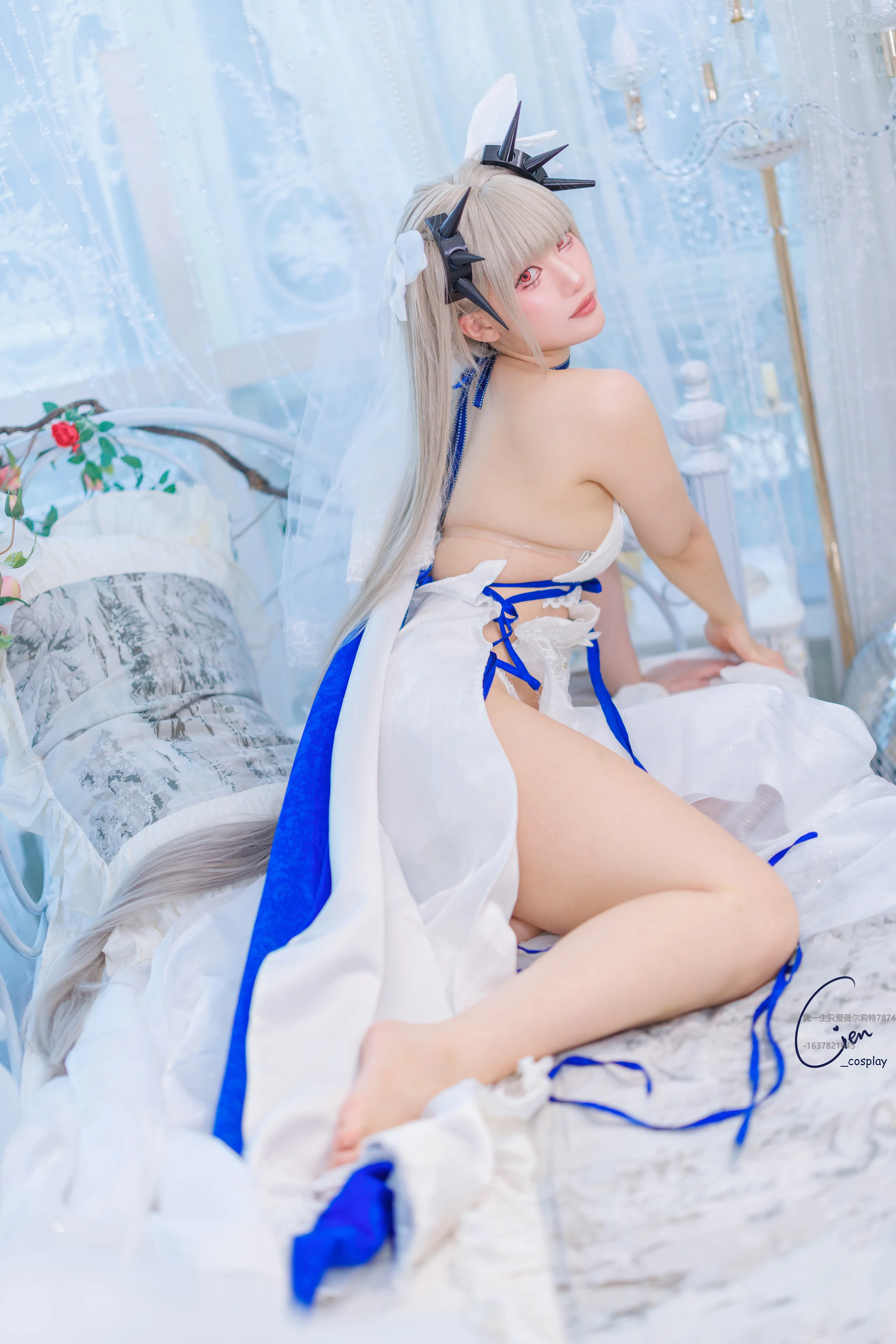 Cien恩恩 碧蓝航线 可畏·八周年礼服 30P - 第10张写真大图