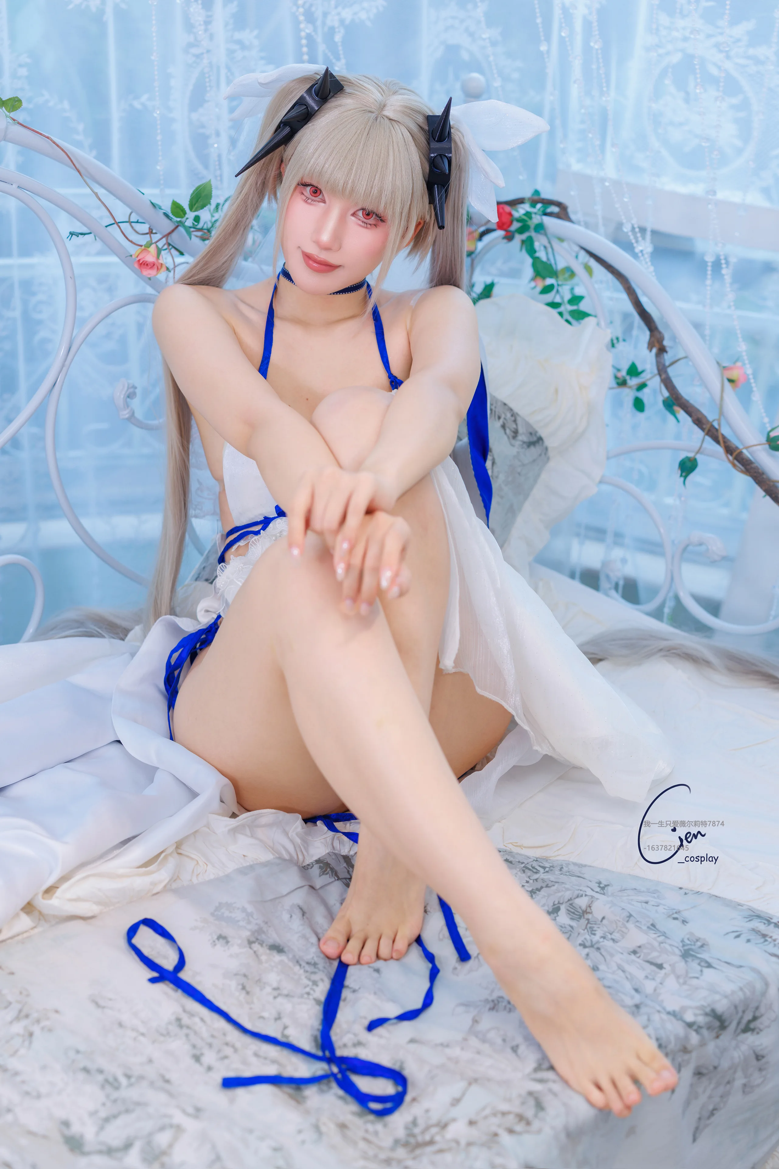 Cien恩恩 碧蓝航线 可畏·八周年礼服 30P - 第14张写真大图