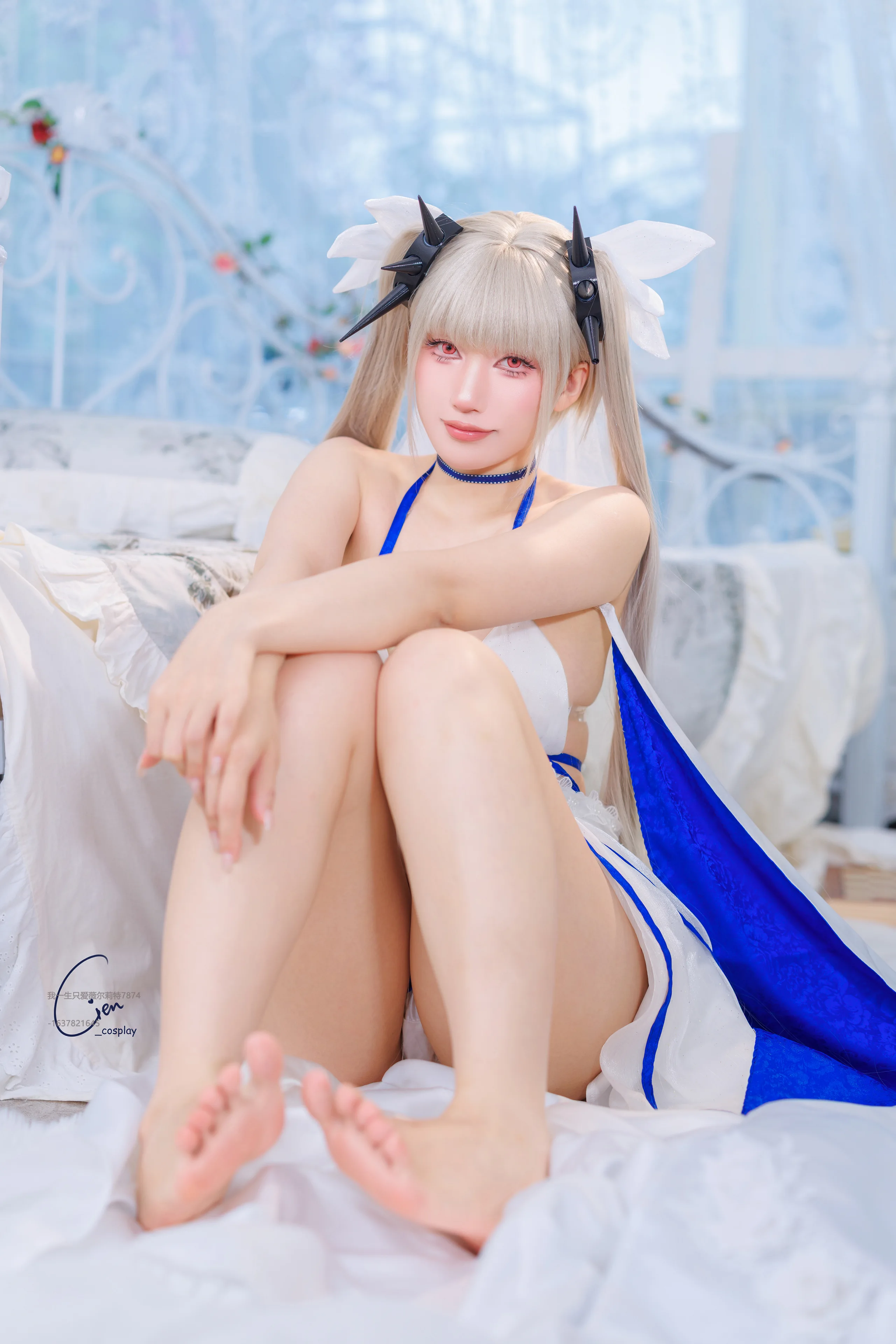 Cien恩恩 碧蓝航线 可畏·八周年礼服 30P - 第17张写真大图