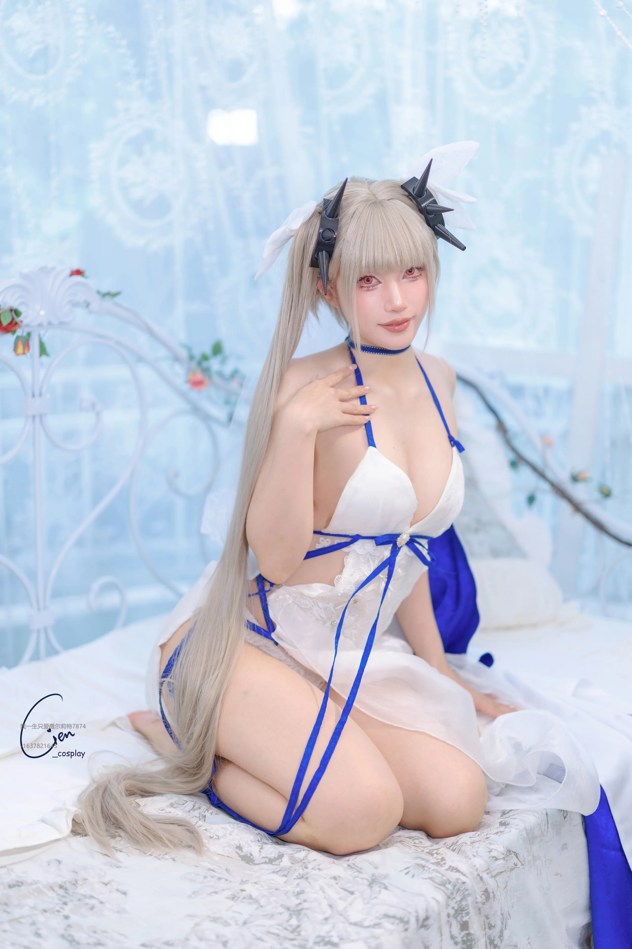 Cien恩恩 碧蓝航线 可畏·八周年礼服 30P - 第5张写真大图