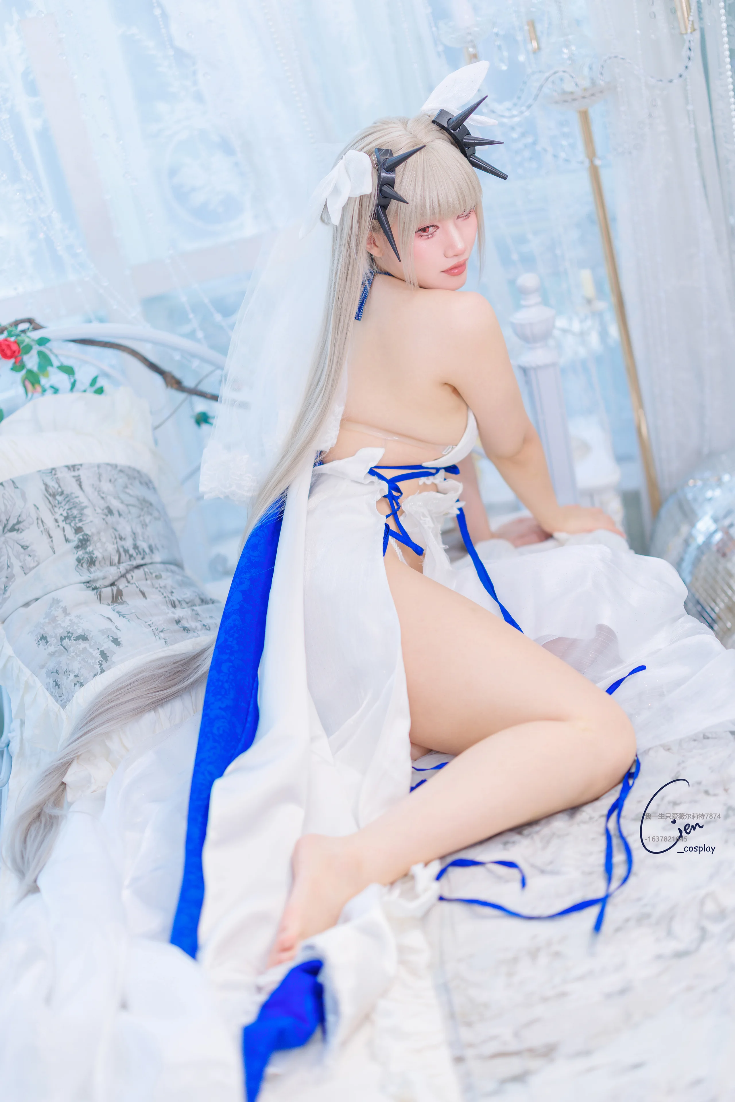 Cien恩恩 碧蓝航线 可畏·八周年礼服 30P - 第9张写真大图