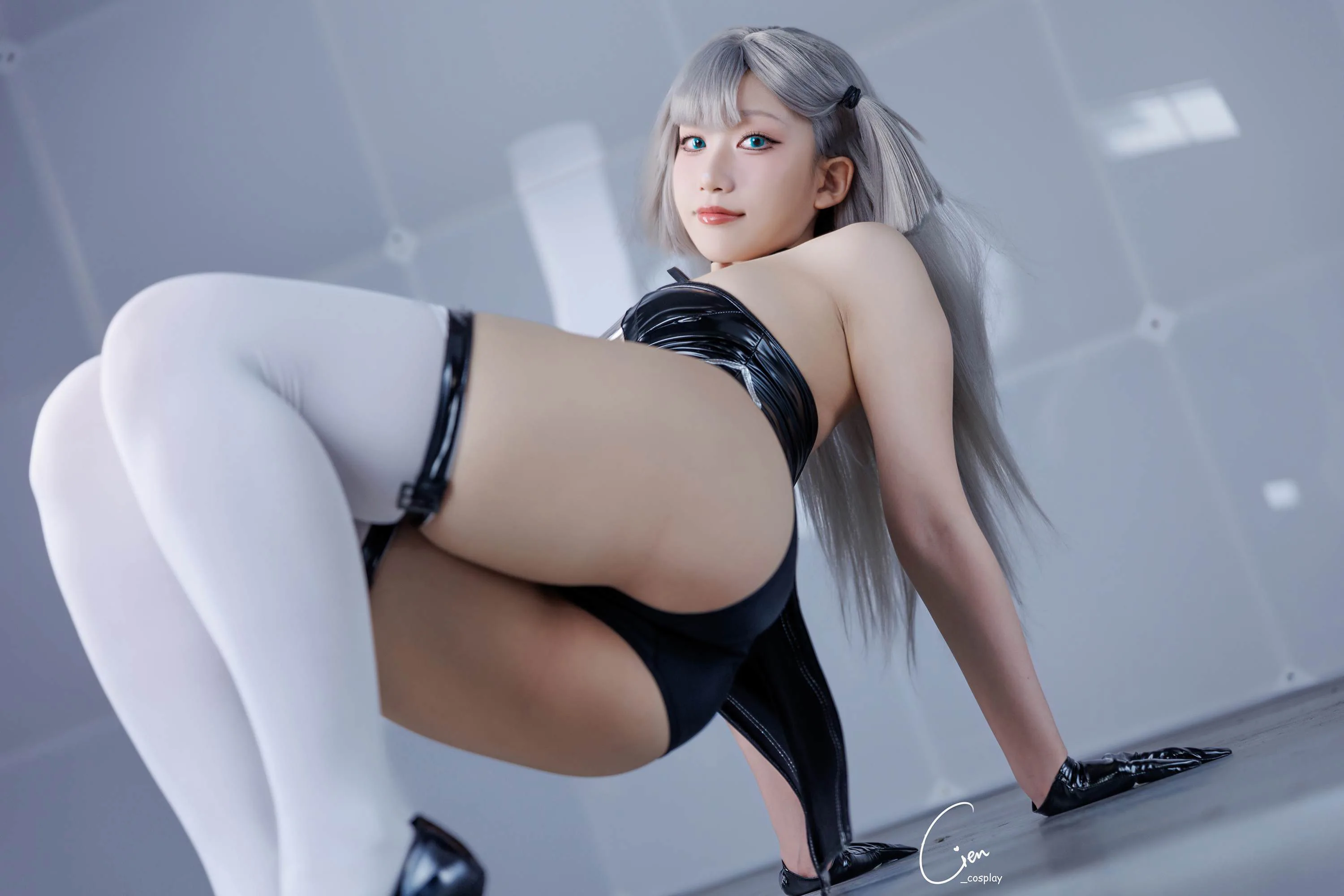 Cien恩恩 碧蓝航线 翔鹤赛车服 35P - 第17张写真大图