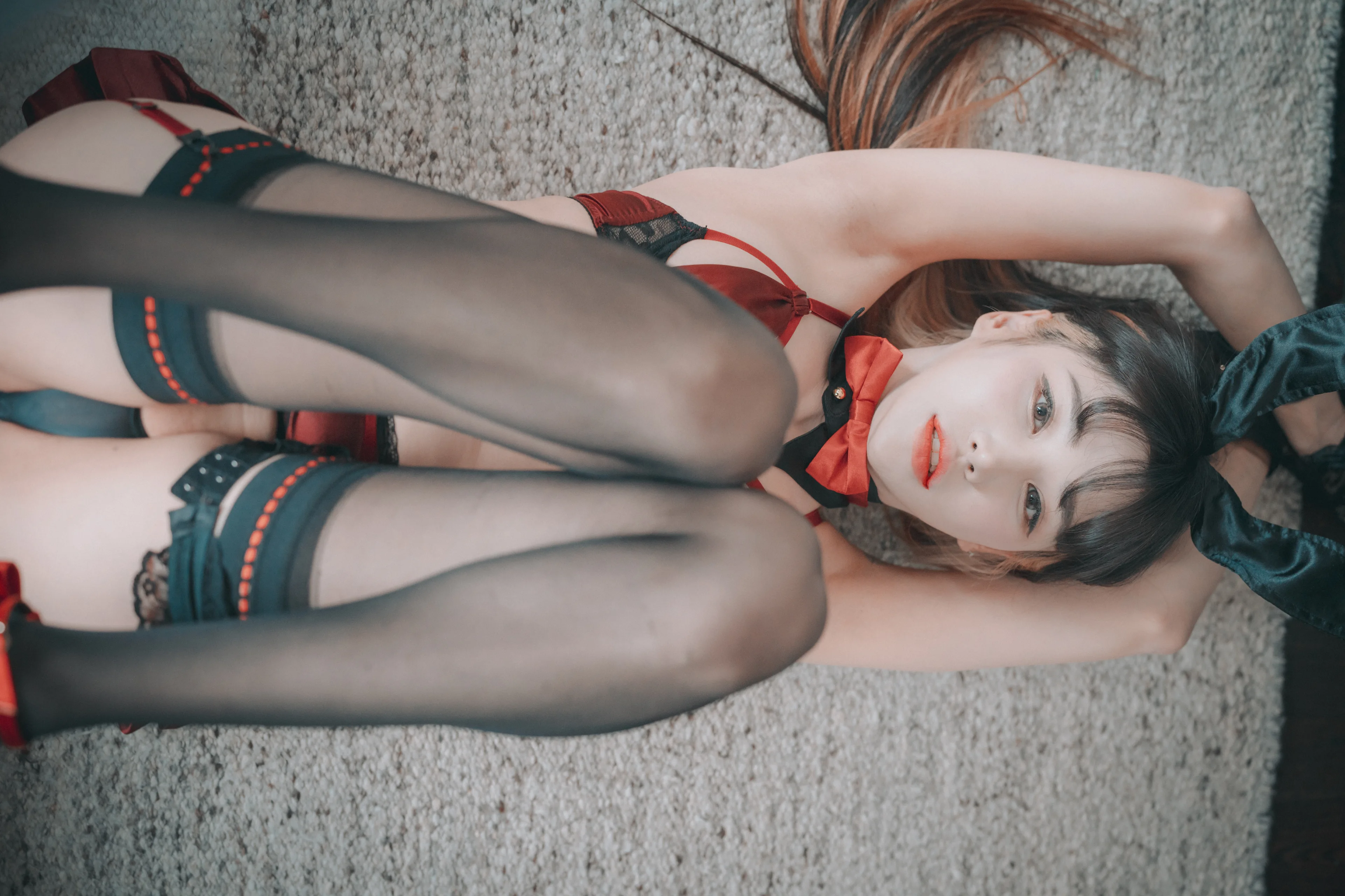 DJAWA Photo Taer Red Velvet Bunny Girl 86P - 第80张写真大图