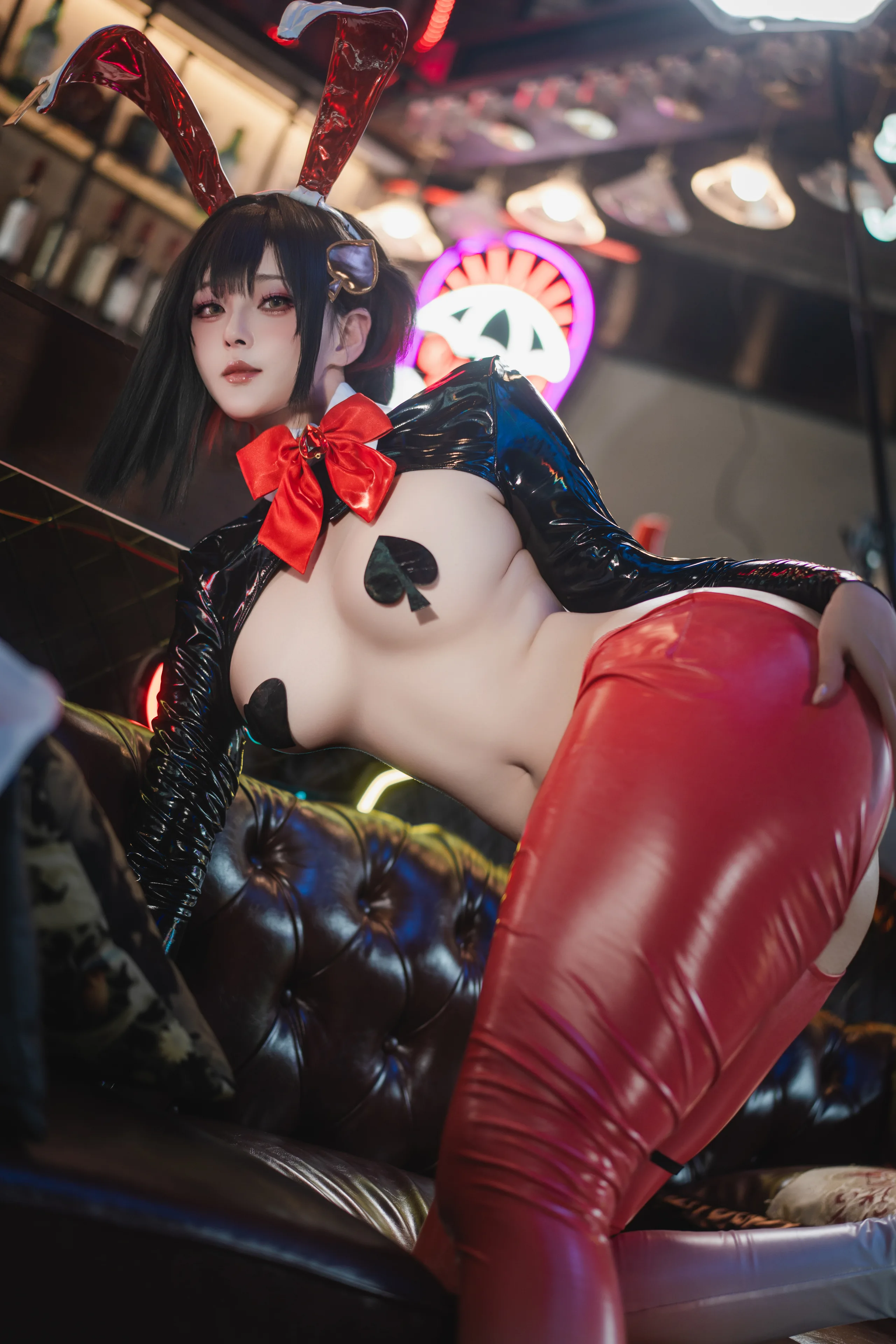 Natsuko夏夏子 NIKKE 露姬·逆兔女郎 63P - 第14张写真大图