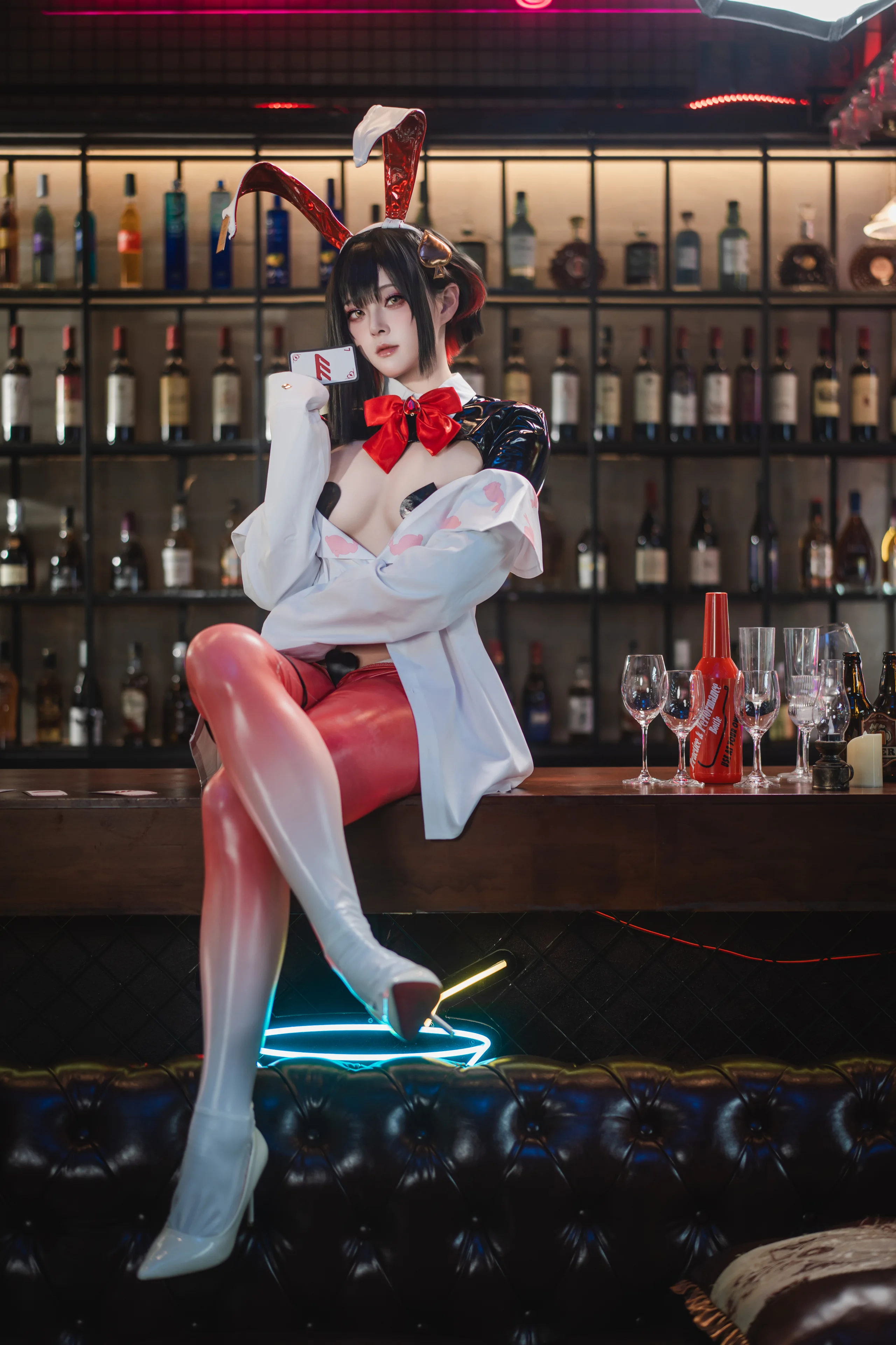 Natsuko夏夏子 NIKKE 露姬·逆兔女郎 63P - 第17张写真大图