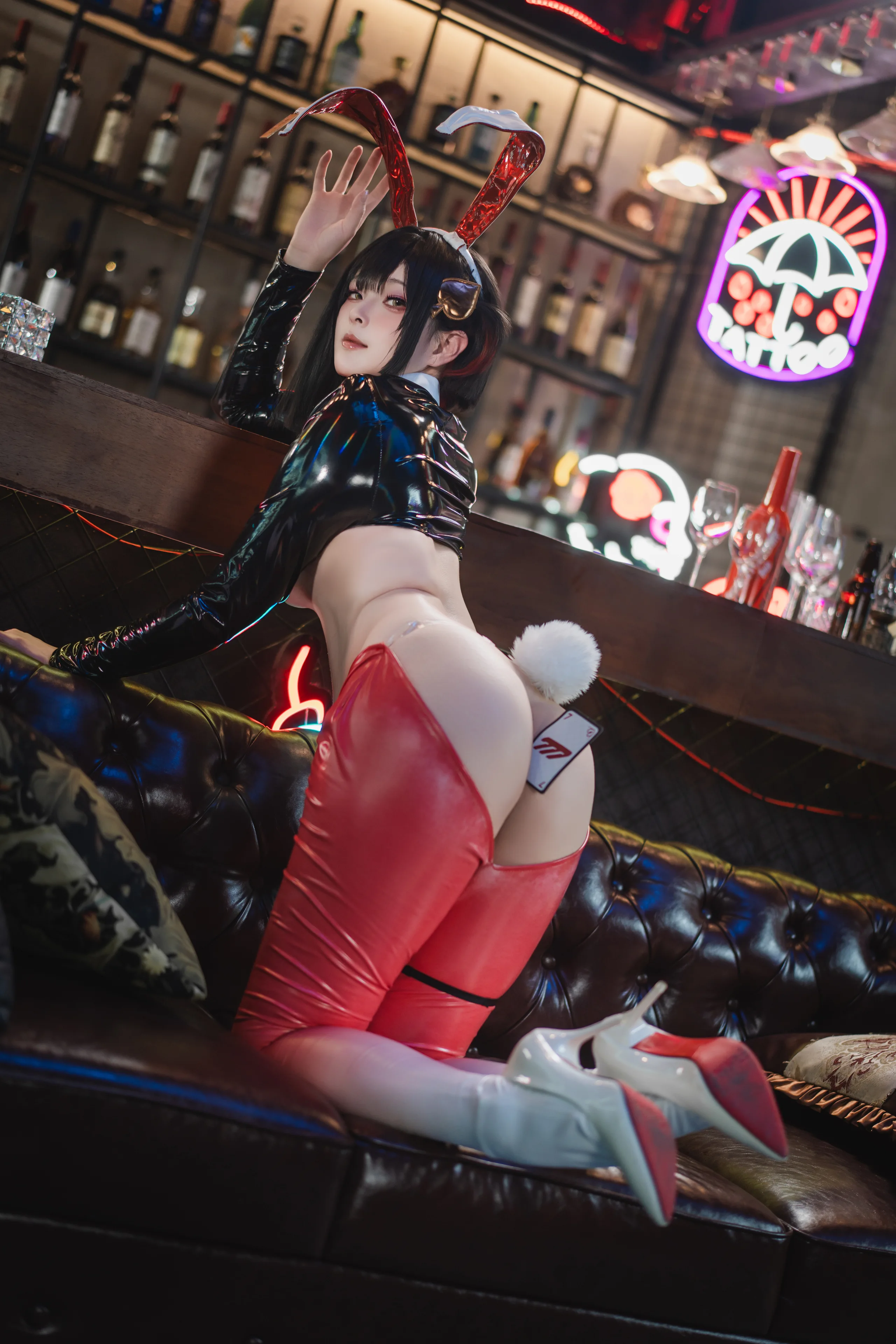 Natsuko夏夏子 NIKKE 露姬·逆兔女郎 63P - 第6张写真大图