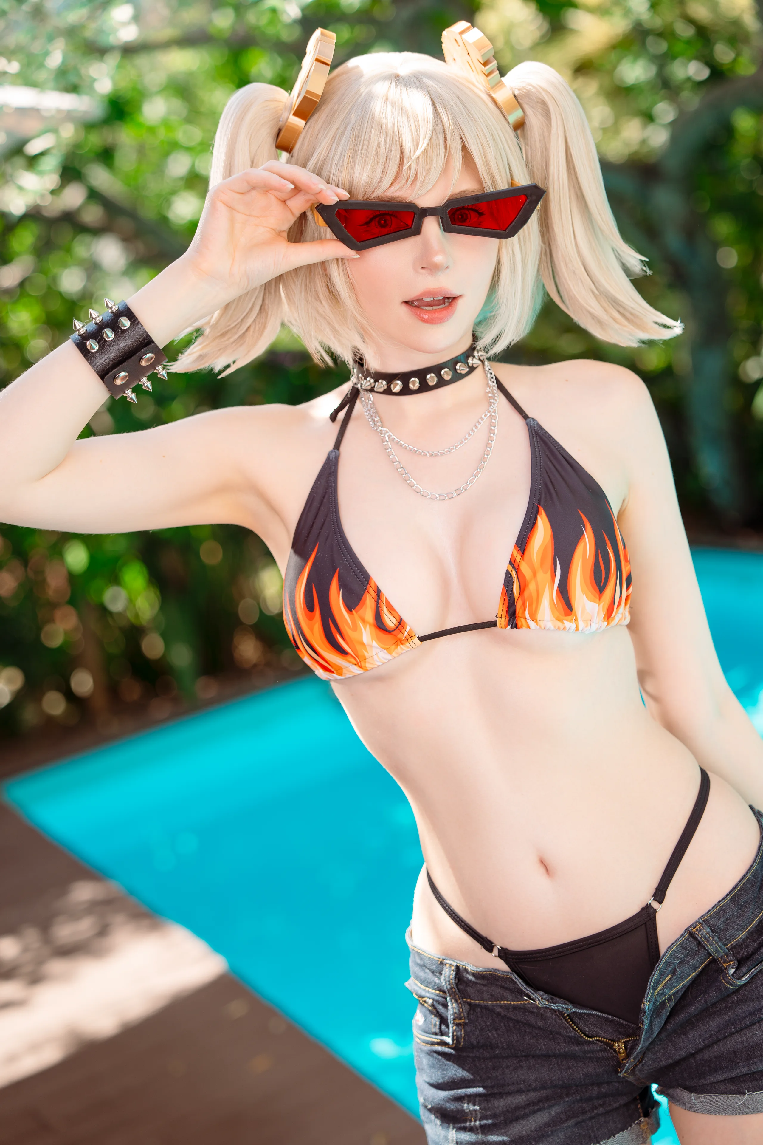 Peach milky Burnice bikini 30P - 第7张写真大图