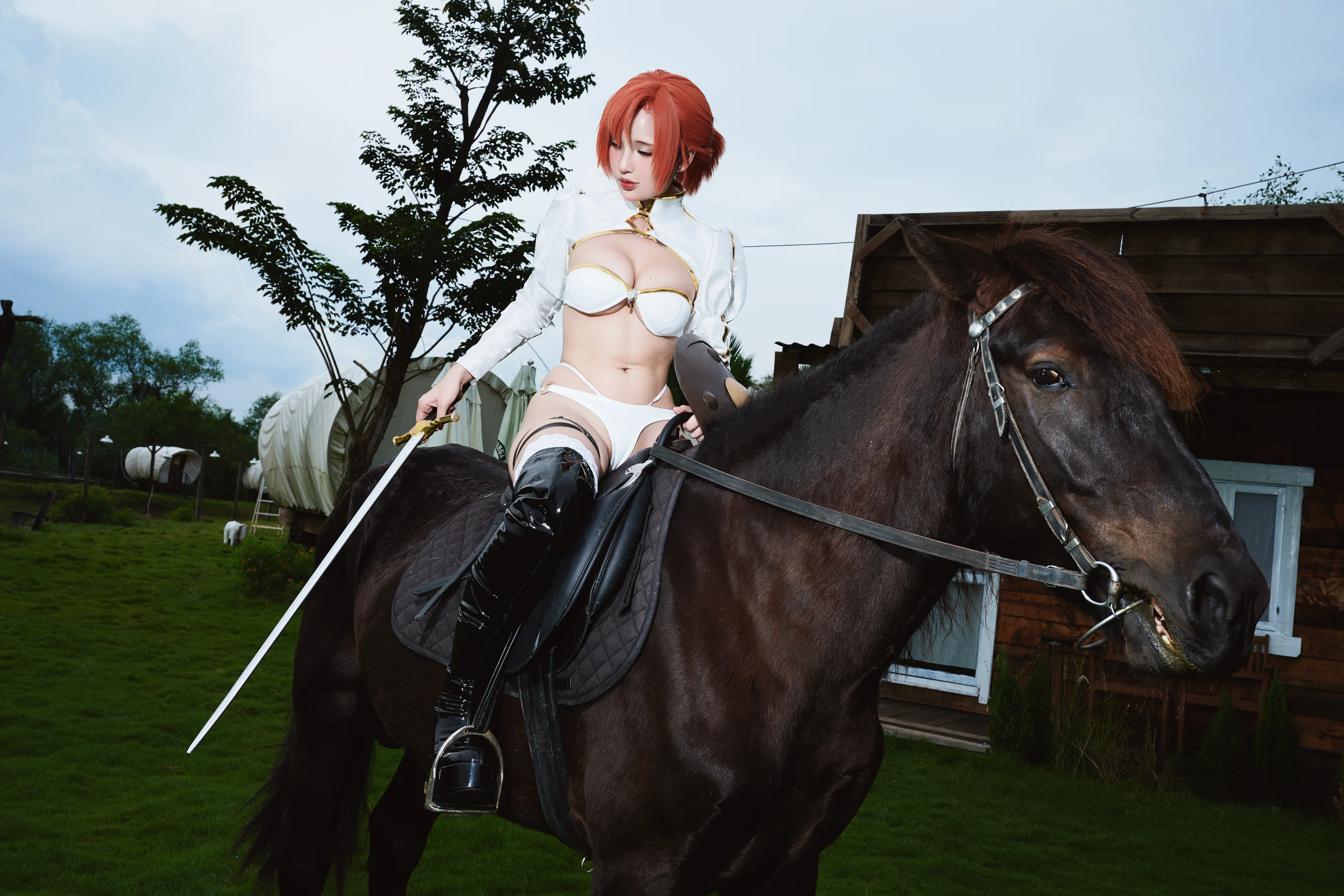 Puy Puy FGO Boudica 118P - 第24张写真大图