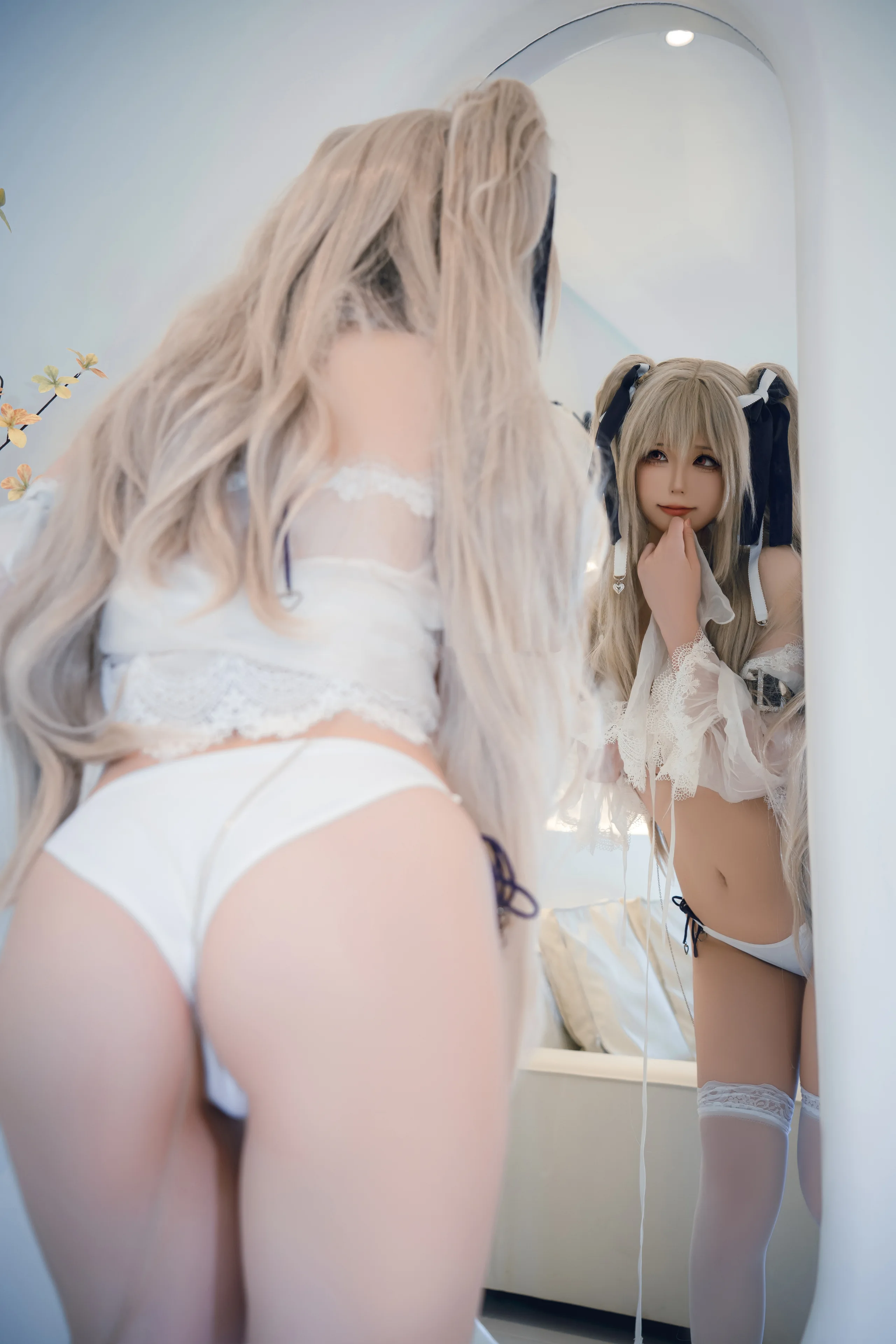 Quan冉有点饿 碧蓝航线 安克雷奇泳装 47P - 第34张写真大图