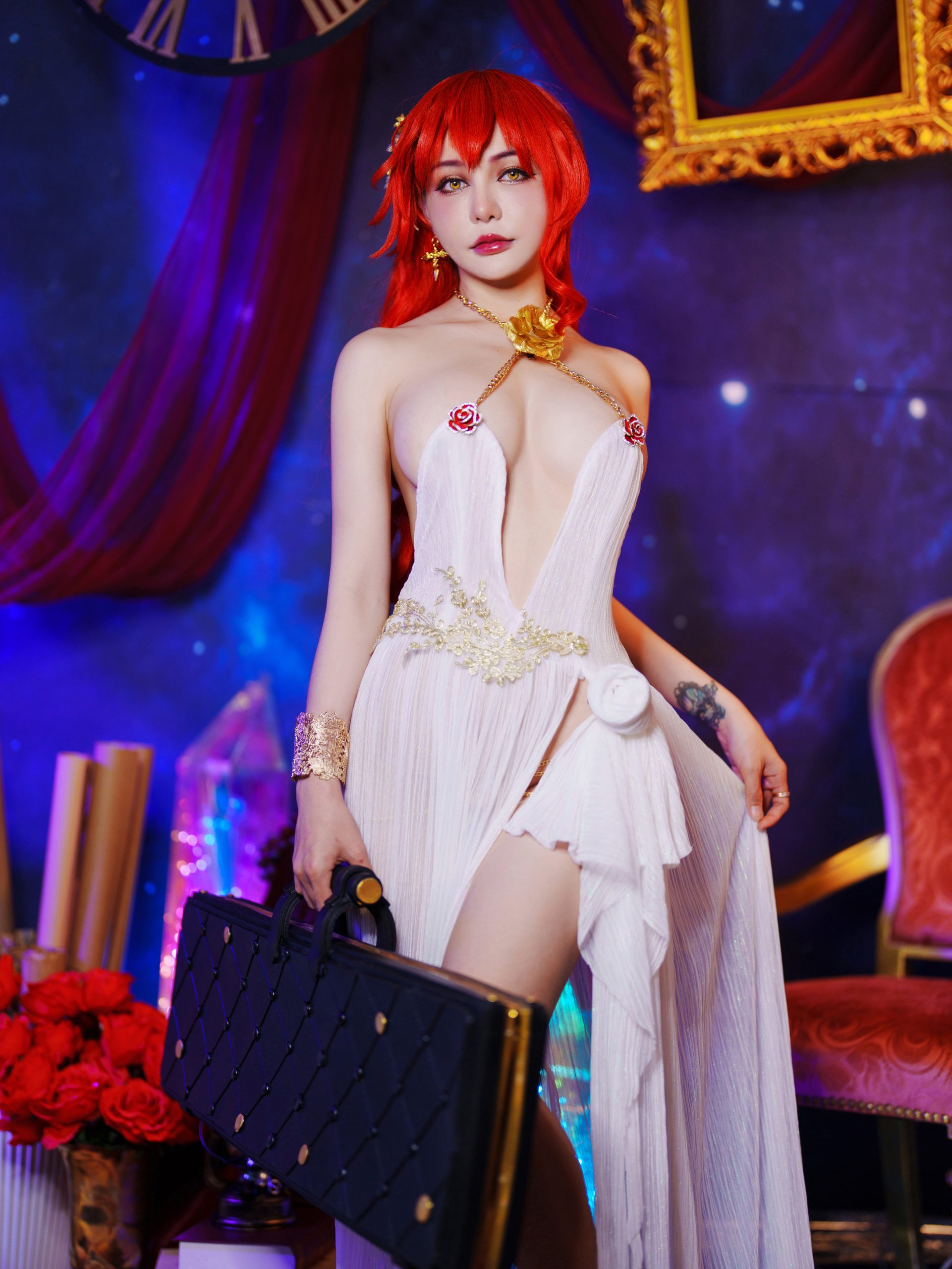 《崩坏：星穹铁道》姬子COS正片：乔伊斯极简视效特辑 - 第1张写真大图