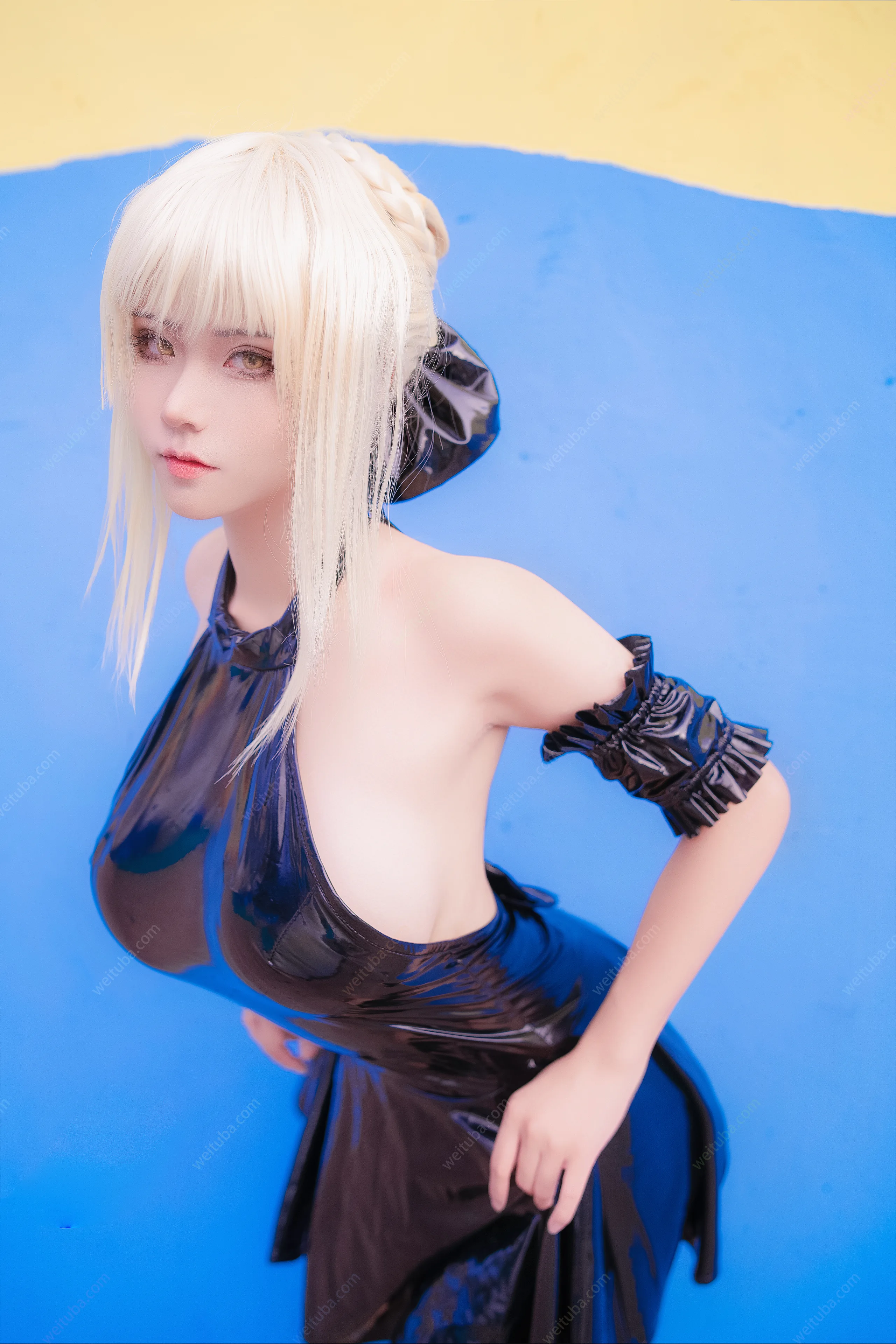 Seya狮砸 FGO 黑呆泳衣 10P - 第9张写真大图