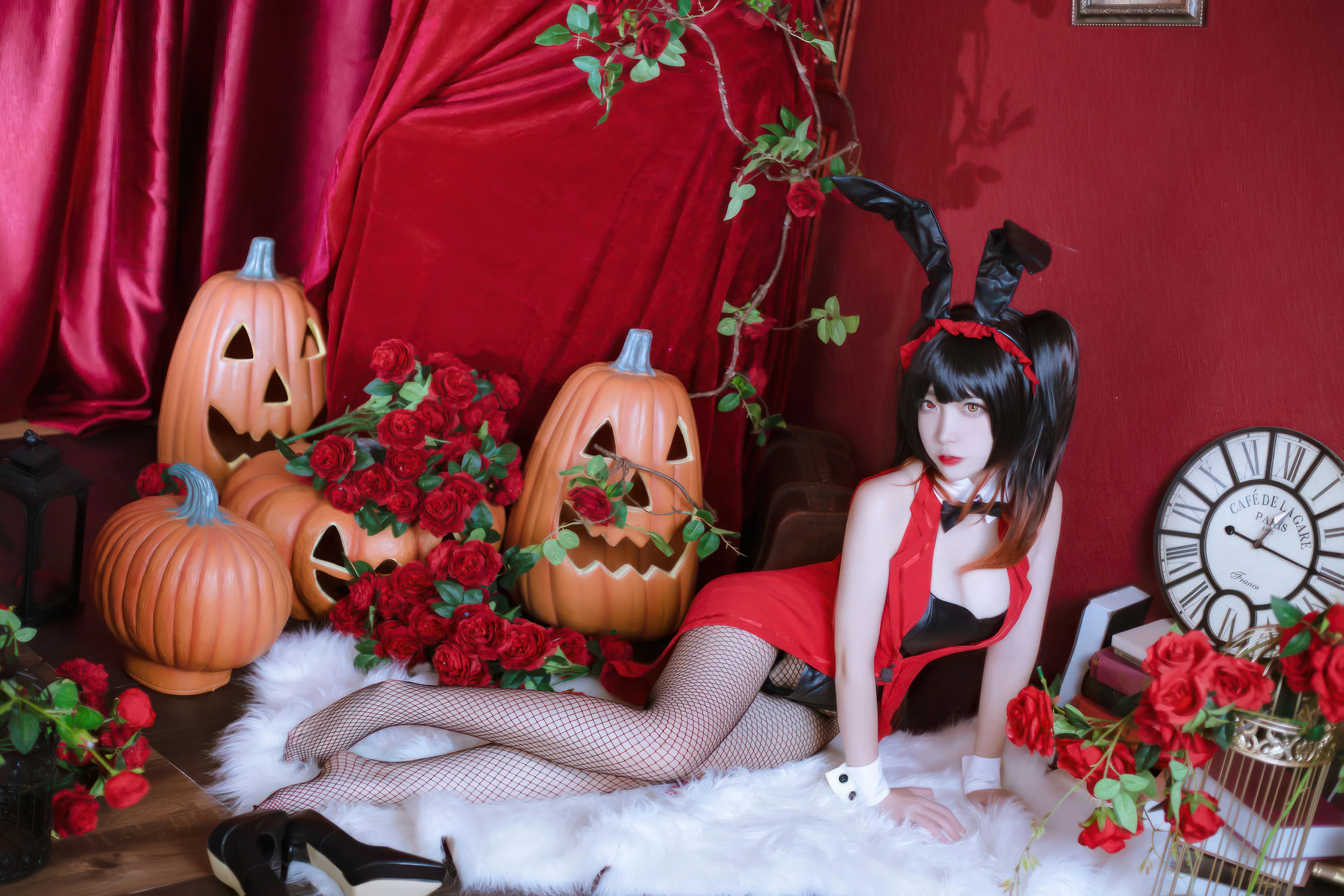 二佐Nisa 时崎狂三 兔女郎 30P - 第11张写真大图