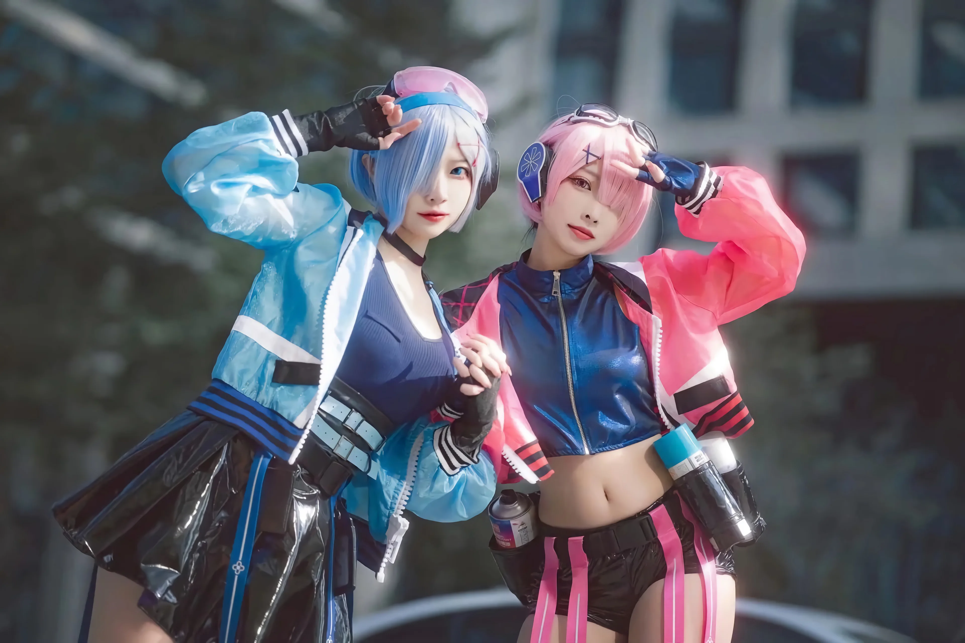 二佐Nisa &宫本桜 蕾姆&拉姆场照19P 272 3M - 第12张写真大图