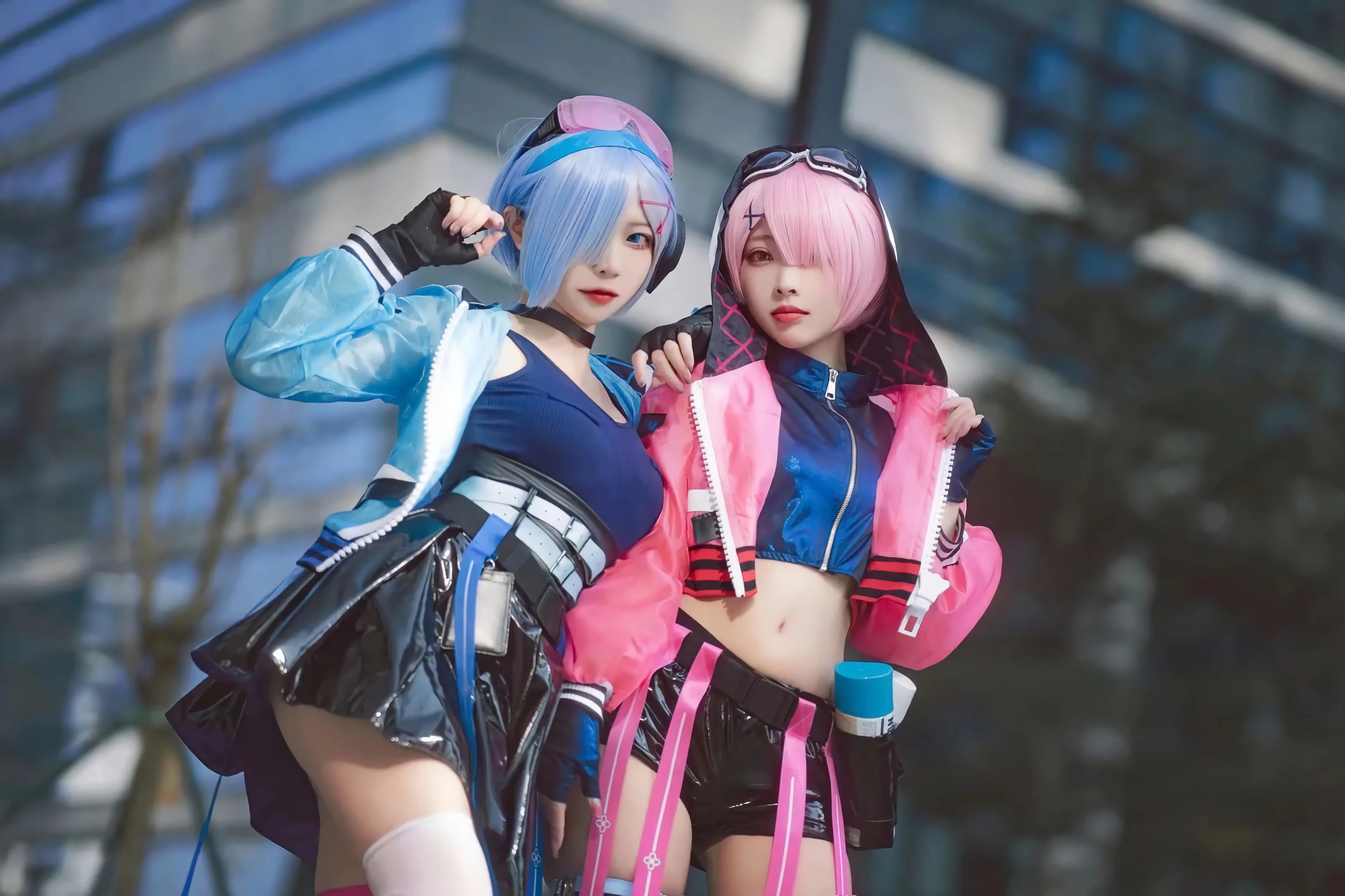 二佐Nisa &宫本桜 蕾姆&拉姆场照19P 272 3M - 第5张写真大图