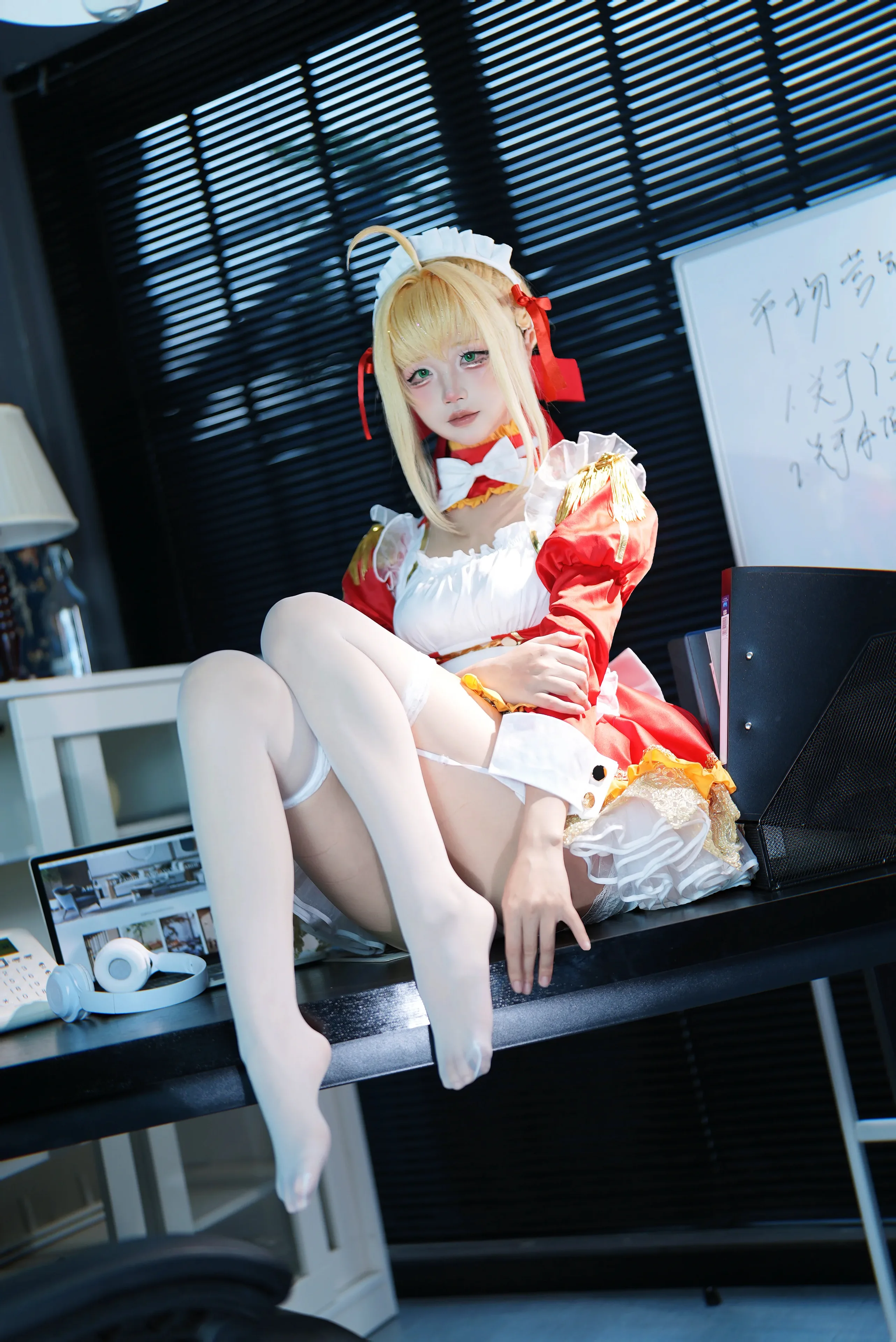 五更百鬼 FGO 尼禄女仆 15P - 第1张写真大图