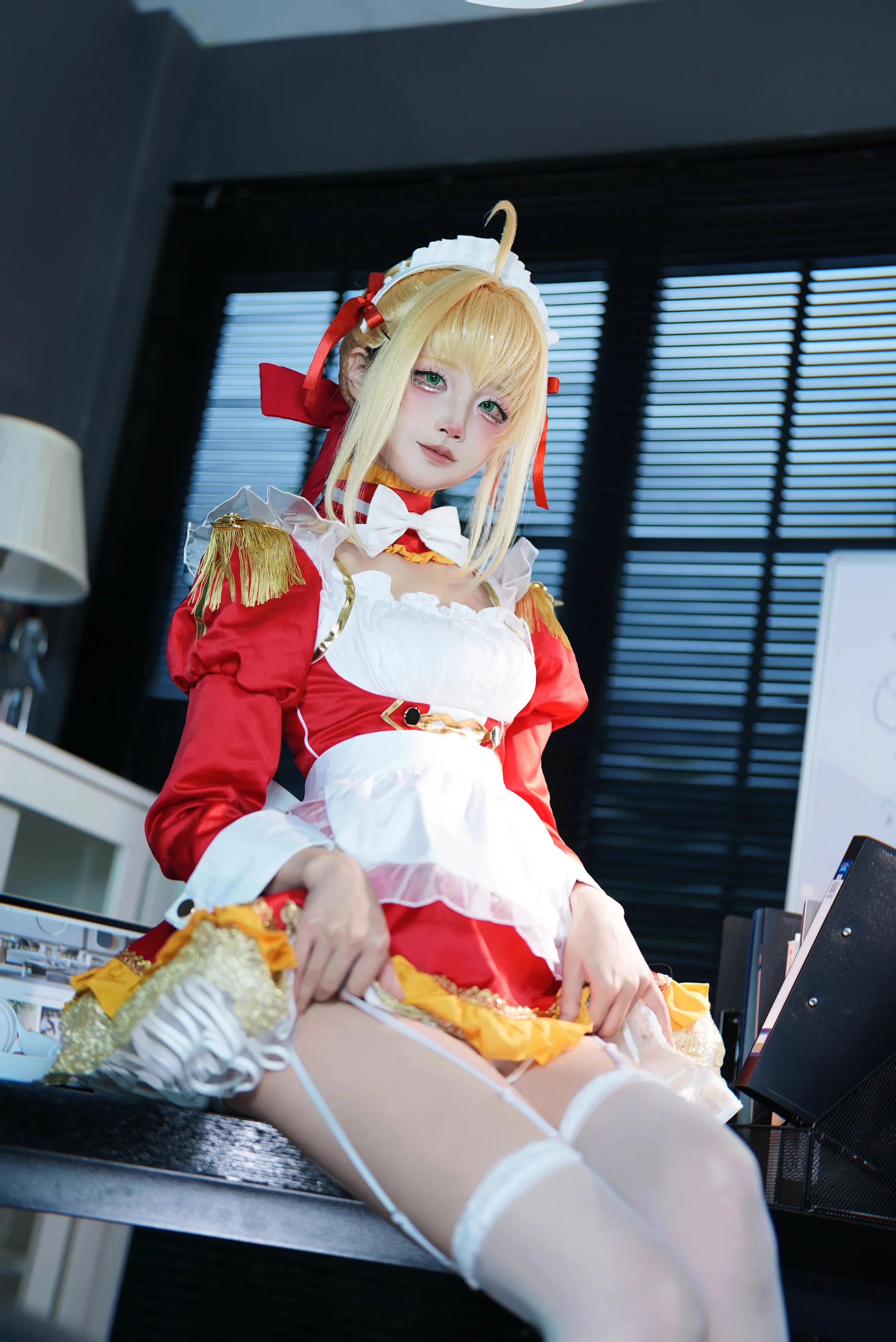 五更百鬼 FGO 尼禄女仆 15P - 第10张写真大图