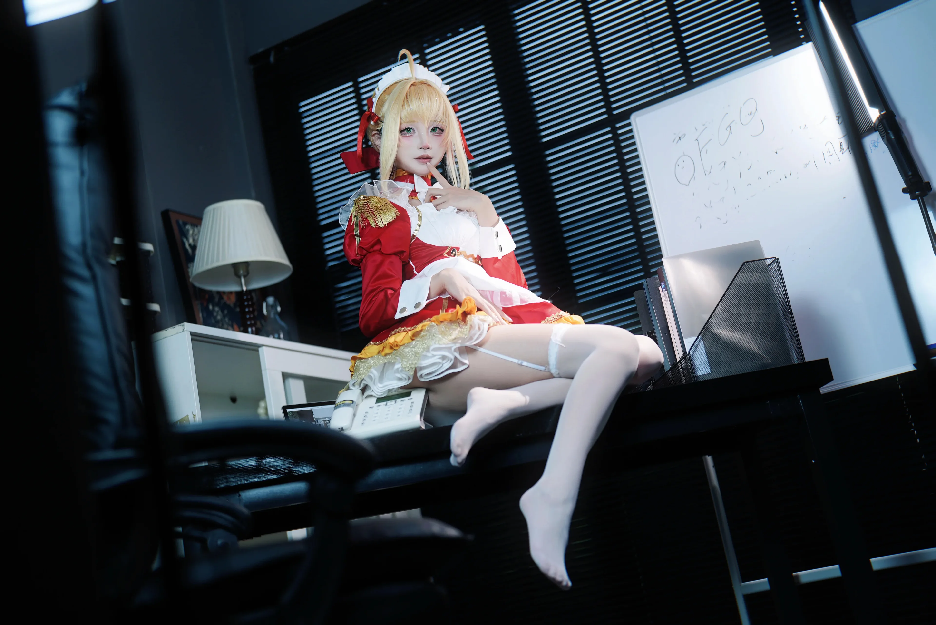 五更百鬼 FGO 尼禄女仆 15P - 第12张写真大图