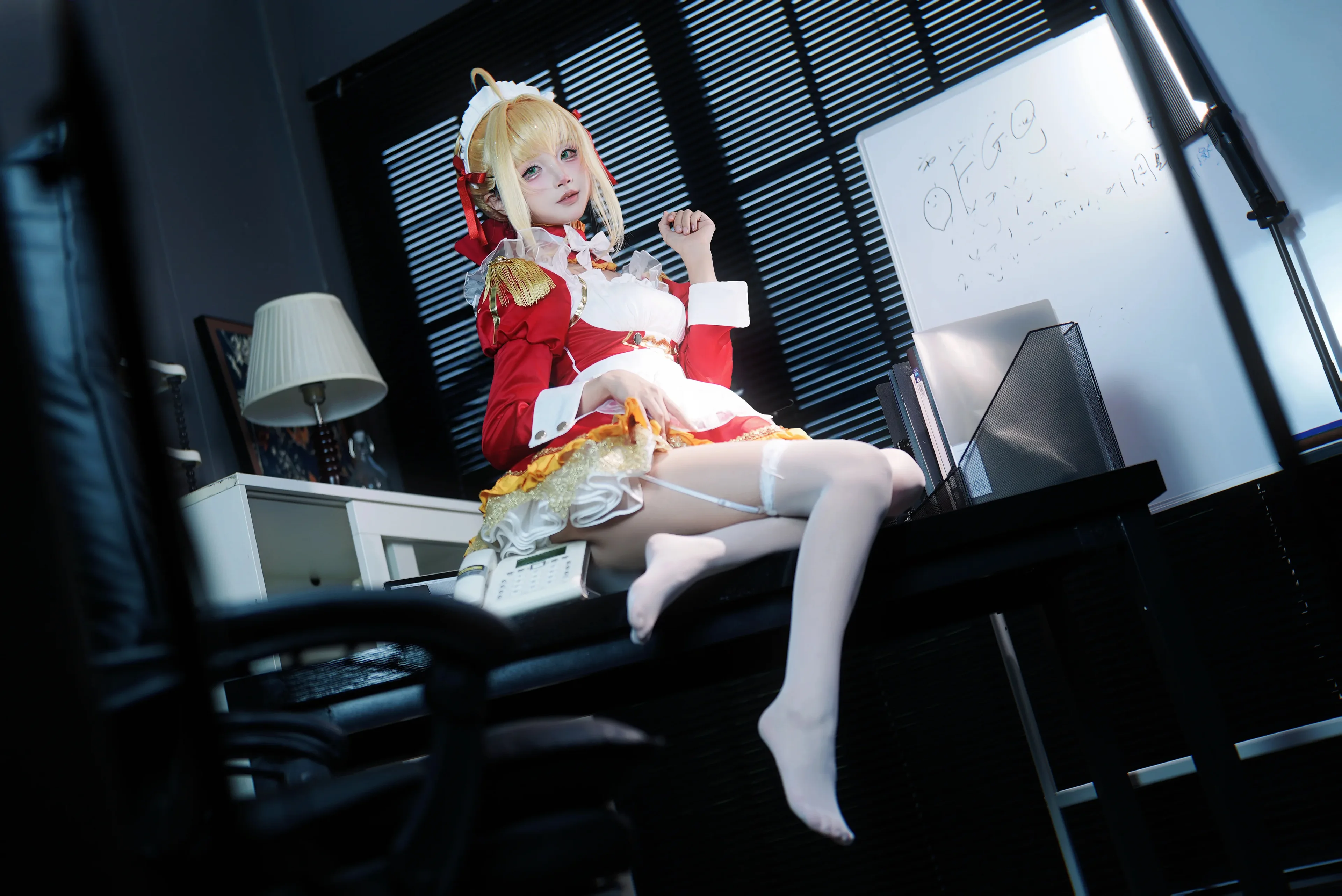 五更百鬼 FGO 尼禄女仆 15P - 第13张写真大图