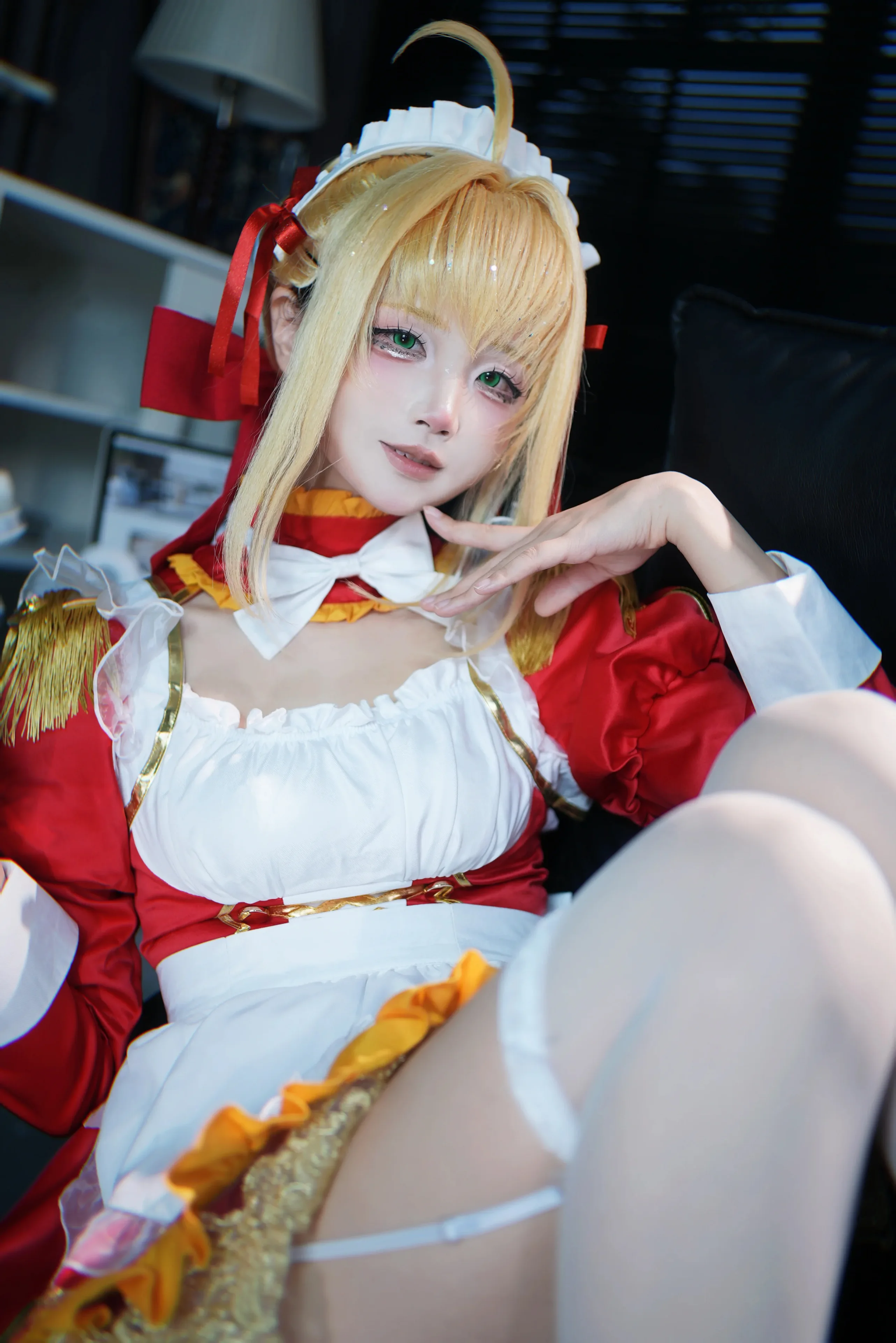 五更百鬼 FGO 尼禄女仆 15P - 第2张写真大图