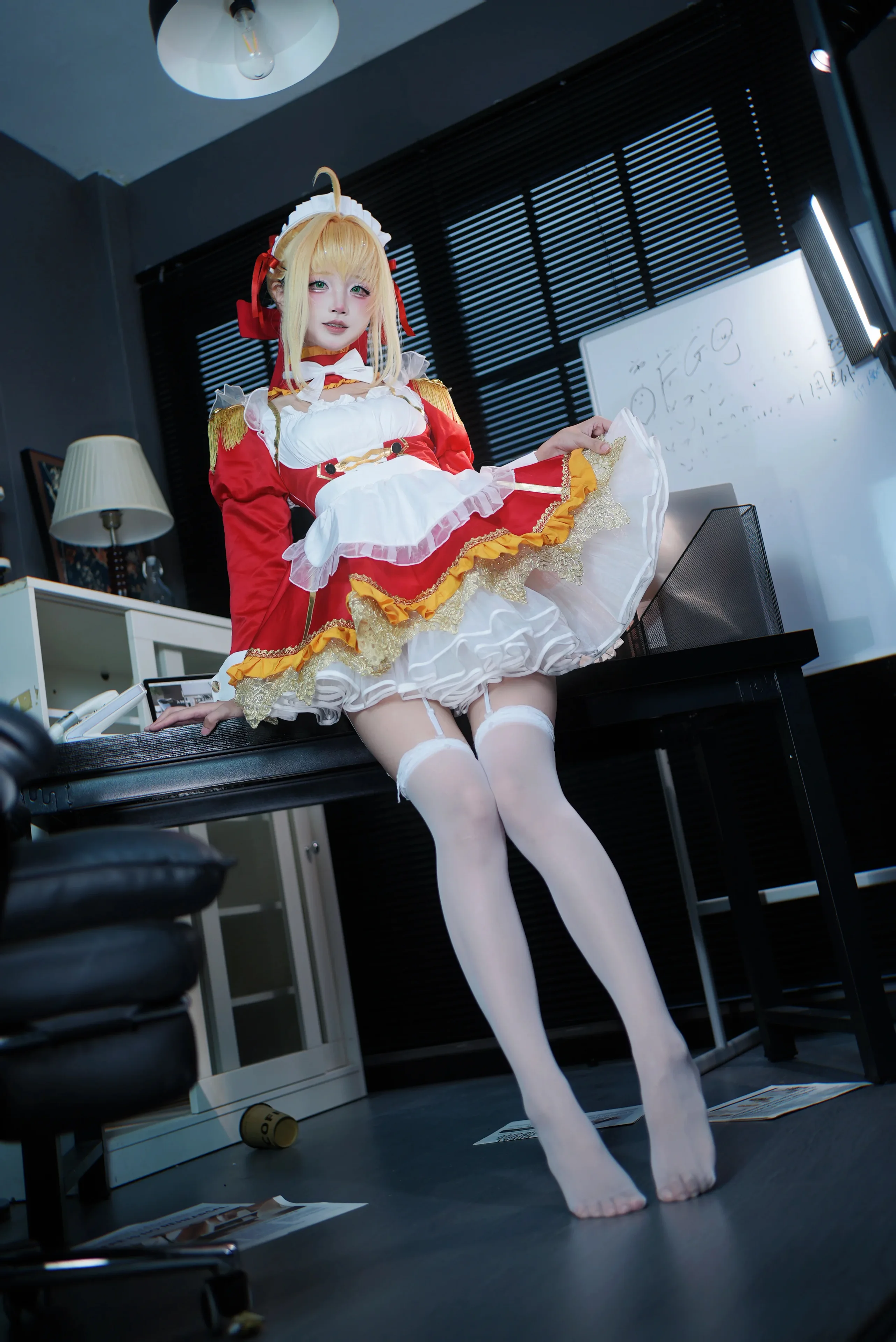 五更百鬼 FGO 尼禄女仆 15P - 第5张写真大图