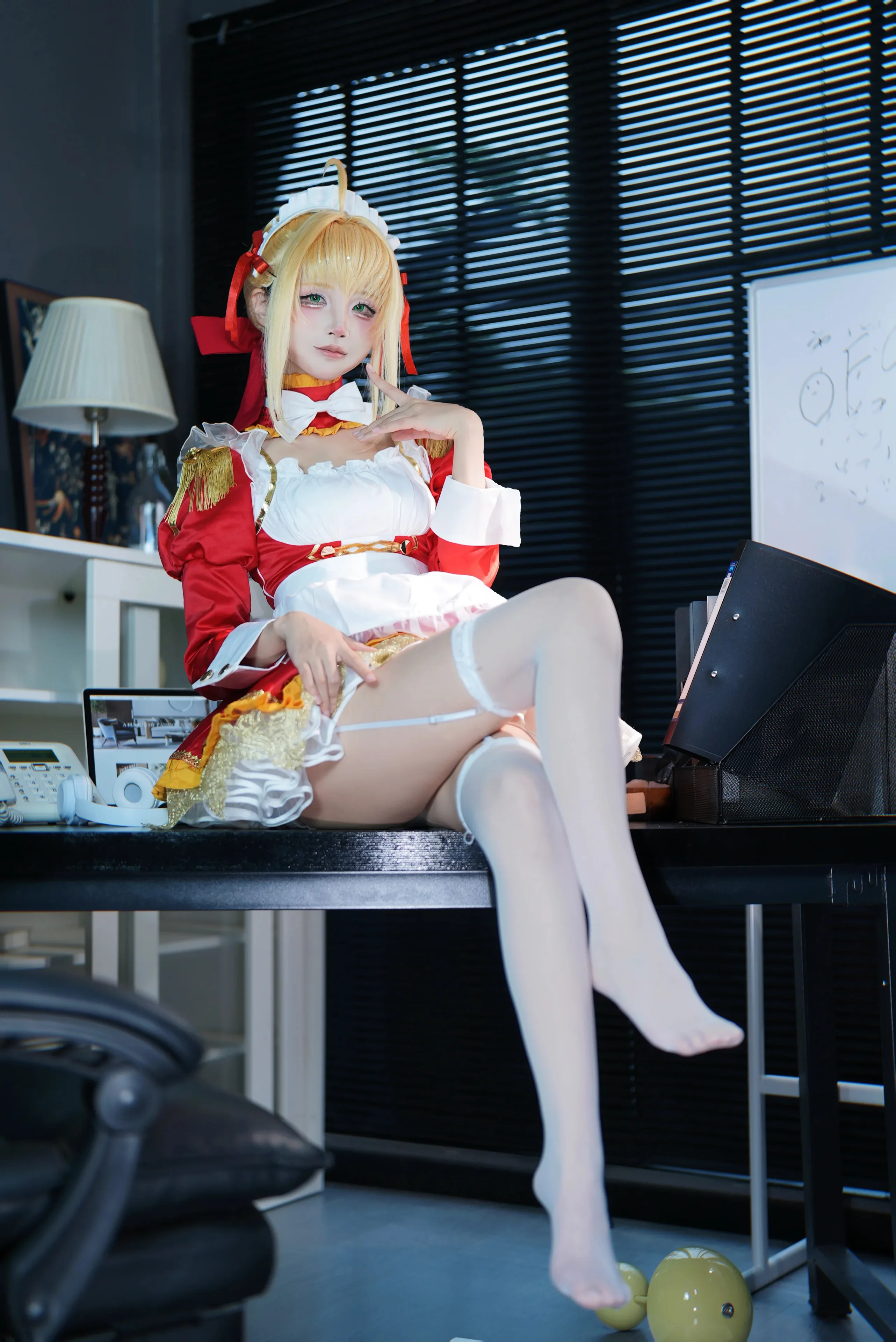 五更百鬼 FGO 尼禄女仆 15P - 第9张写真大图
