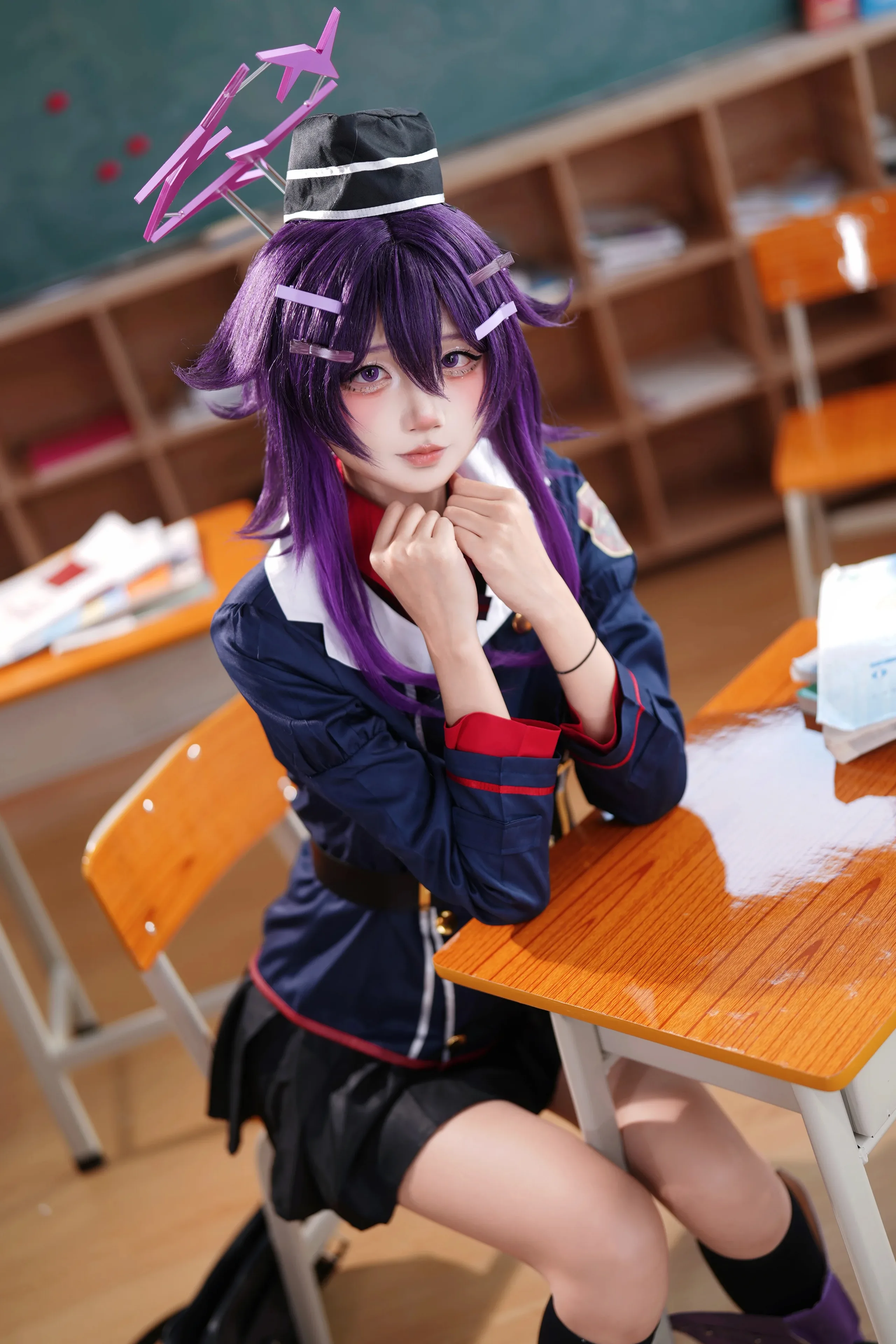五更百鬼 蔚蓝档案 伊草遥香 14P - 第12张写真大图