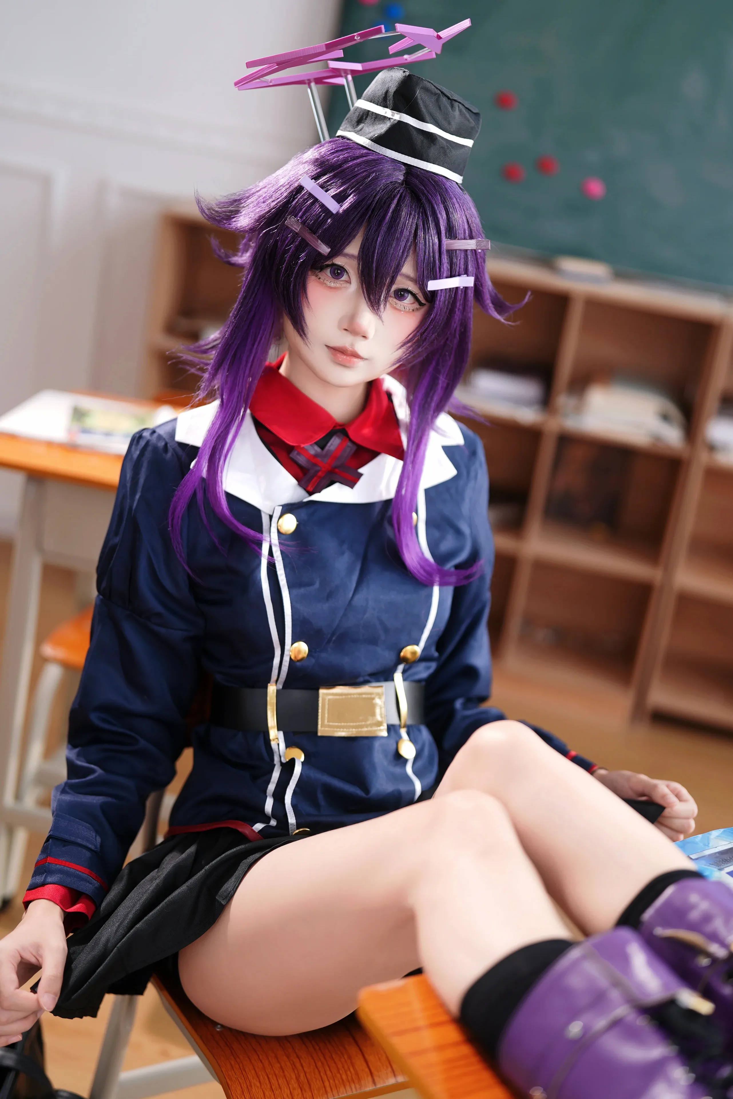 五更百鬼 蔚蓝档案 伊草遥香 14P - 第9张写真大图