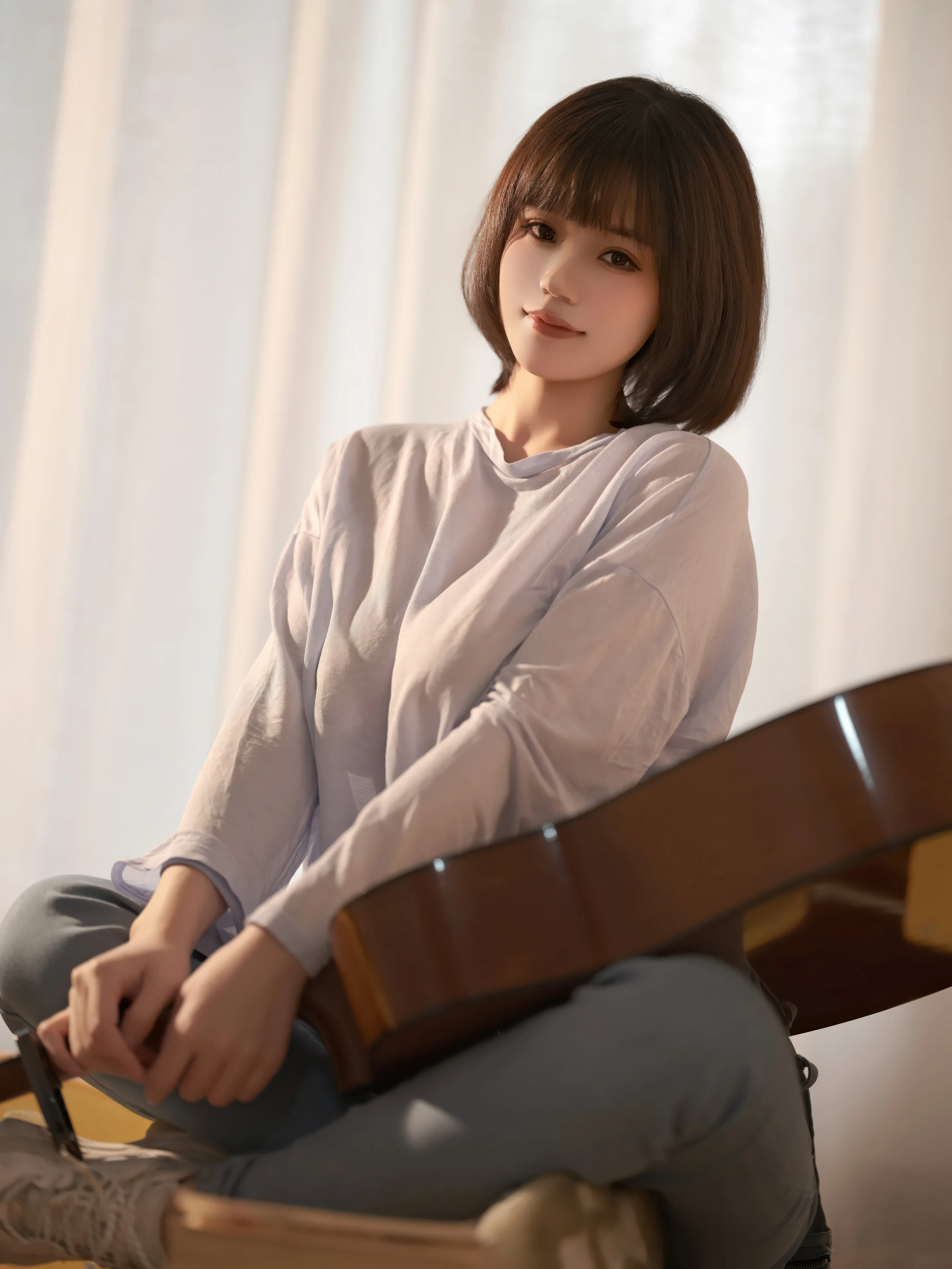 小仓千代w Patreon订阅 吉他少女 20P - 第5张写真大图