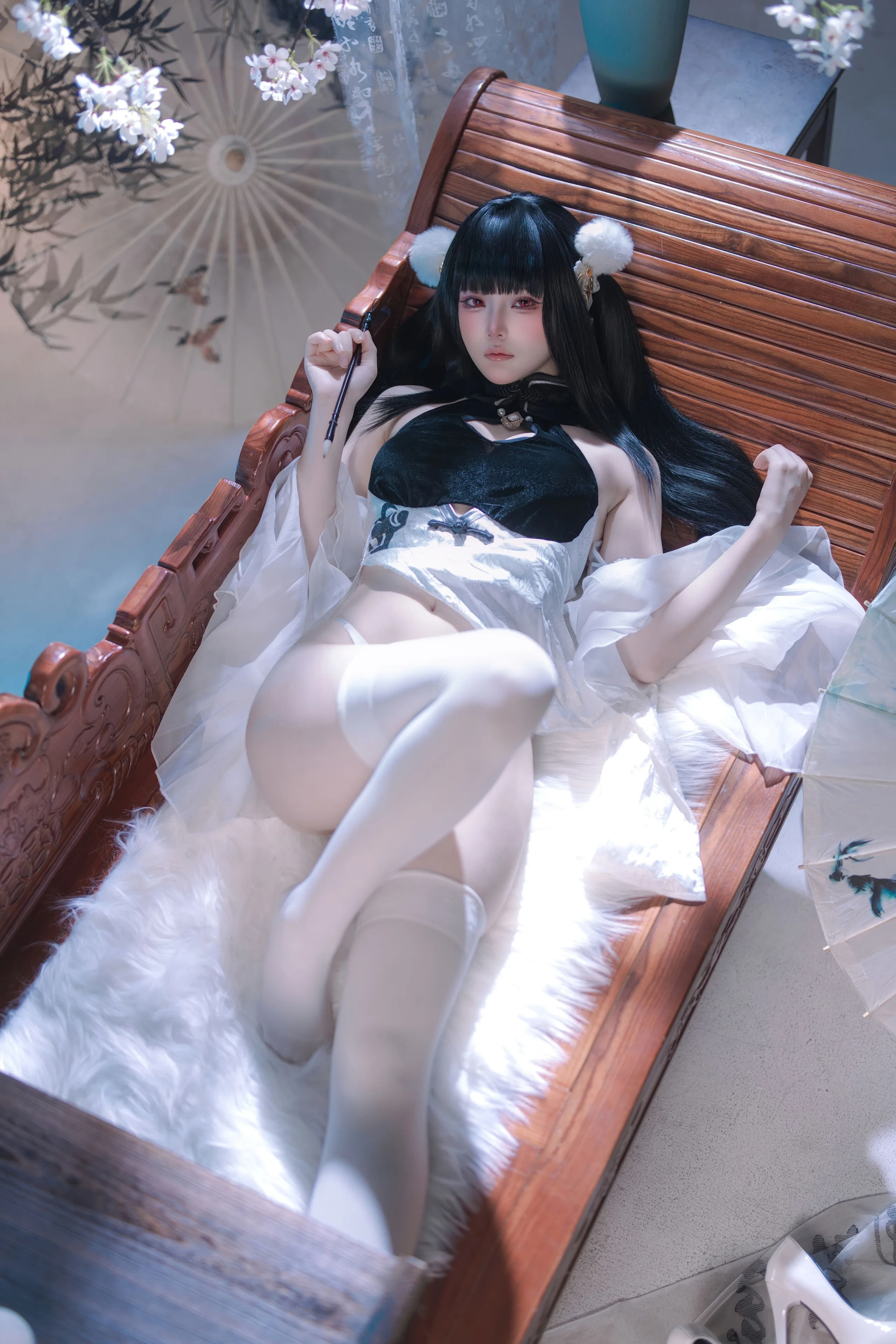 屿鱼 碧蓝航线 史特拉塞·艳书美玉 97P - 第30张写真大图