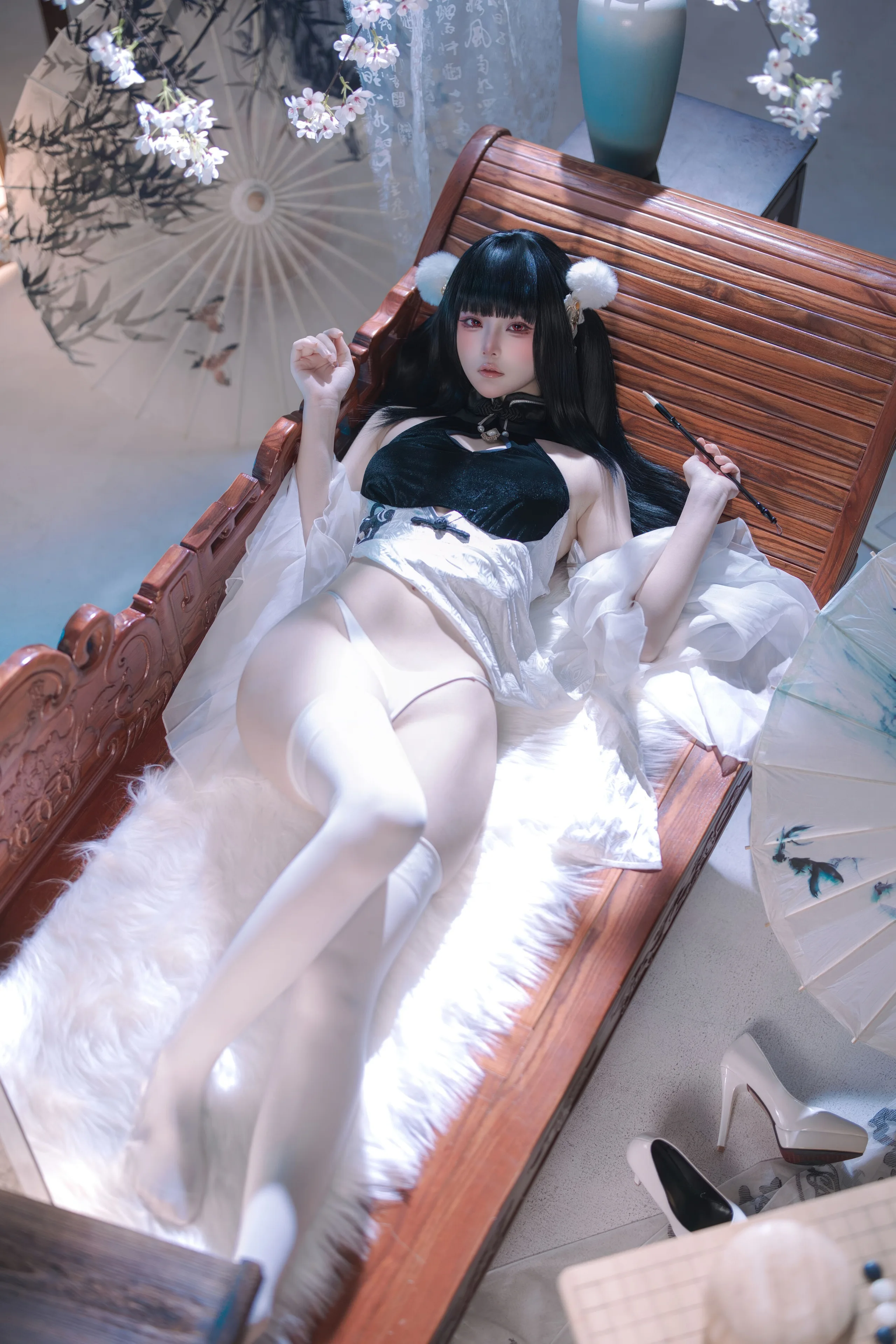 屿鱼 碧蓝航线 史特拉塞·艳书美玉 97P - 第31张写真大图