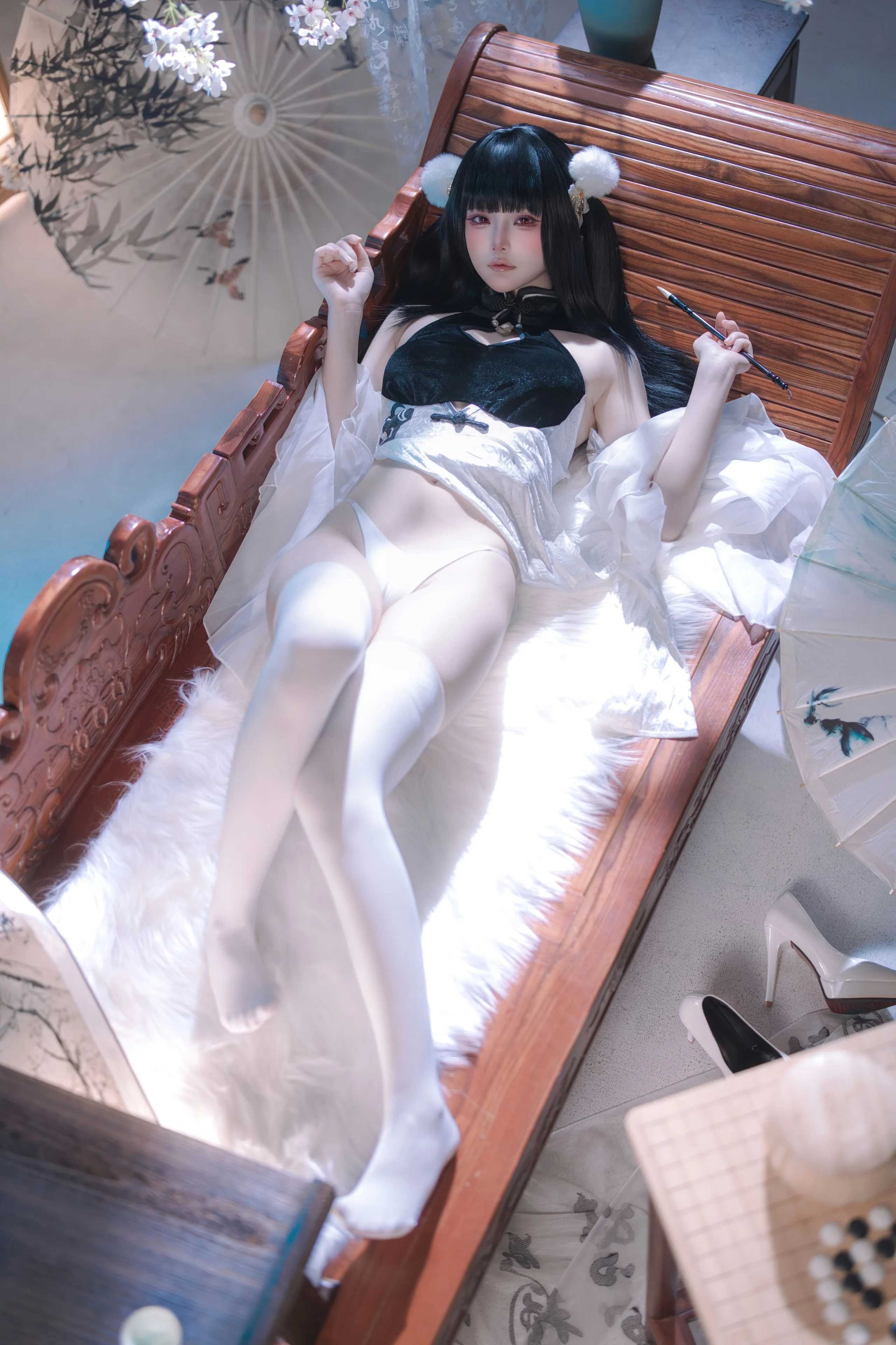 屿鱼 碧蓝航线 史特拉塞·艳书美玉 97P - 第32张写真大图