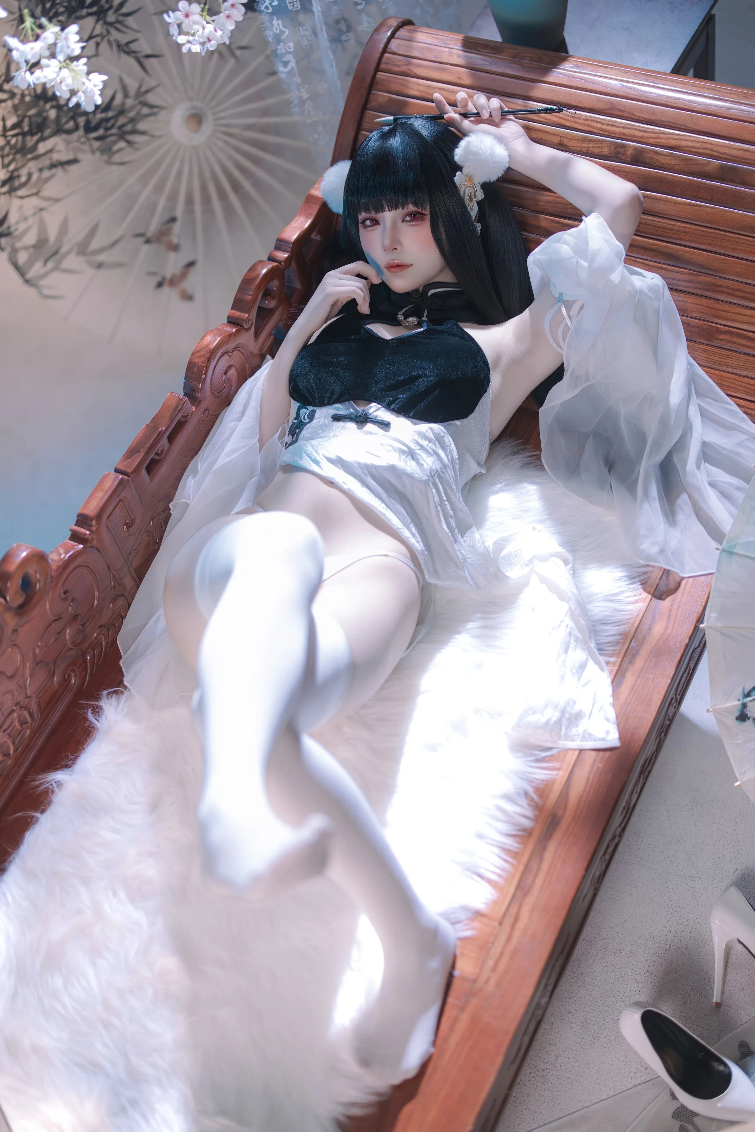 屿鱼 碧蓝航线 史特拉塞·艳书美玉 97P - 第33张写真大图